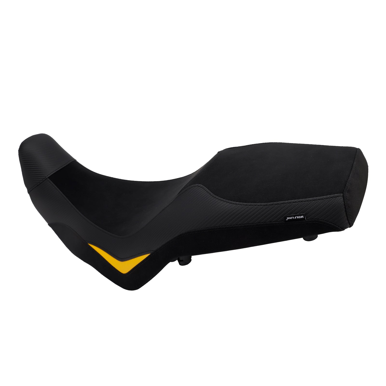 Selle passager avant/arrière pour V-Strom 800 DL800 (2024-2025) - Coussin inférieur rouge/noir