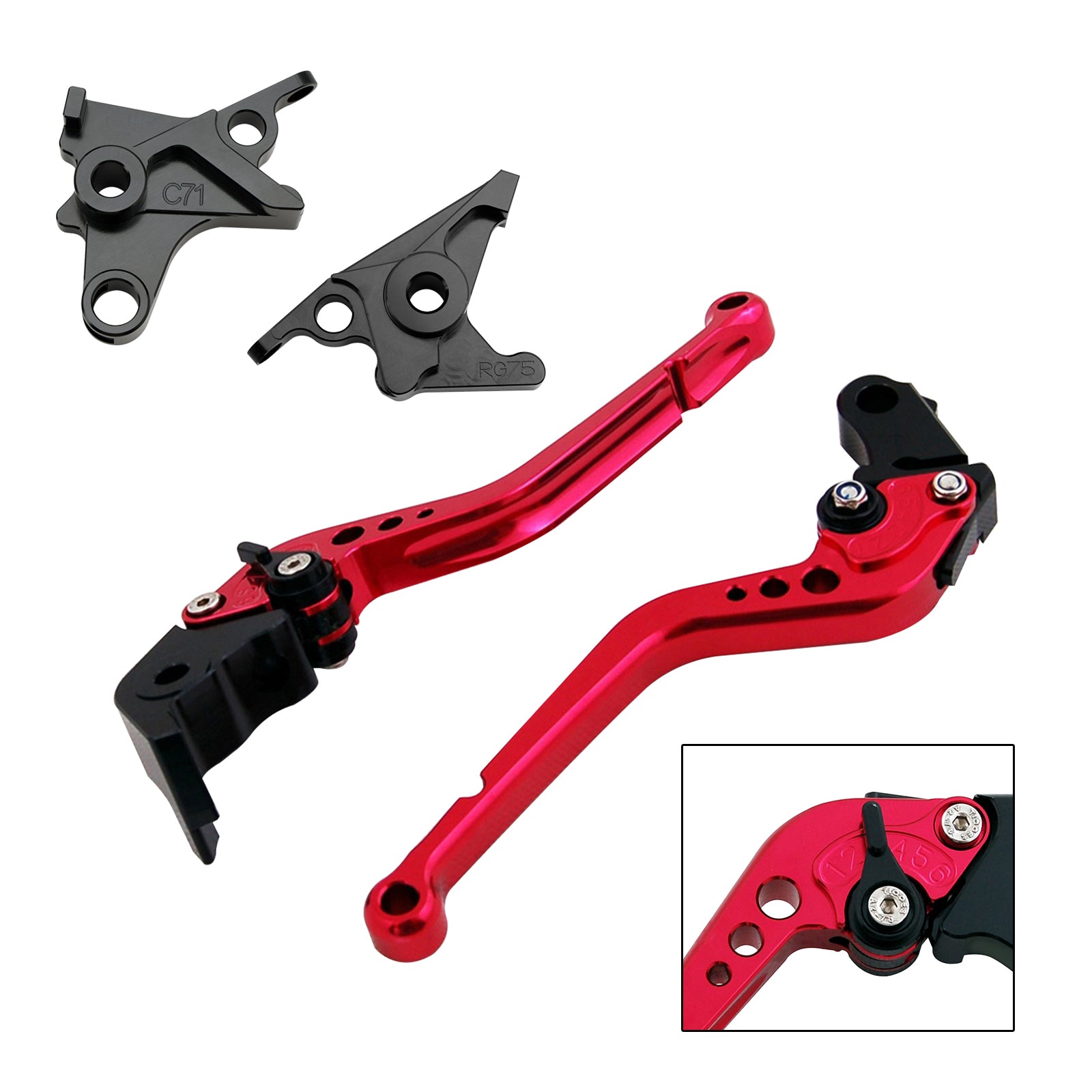 Levier de frein et d'embrayage long pour BMW R NINE T / PURE / RACER 2017-2023