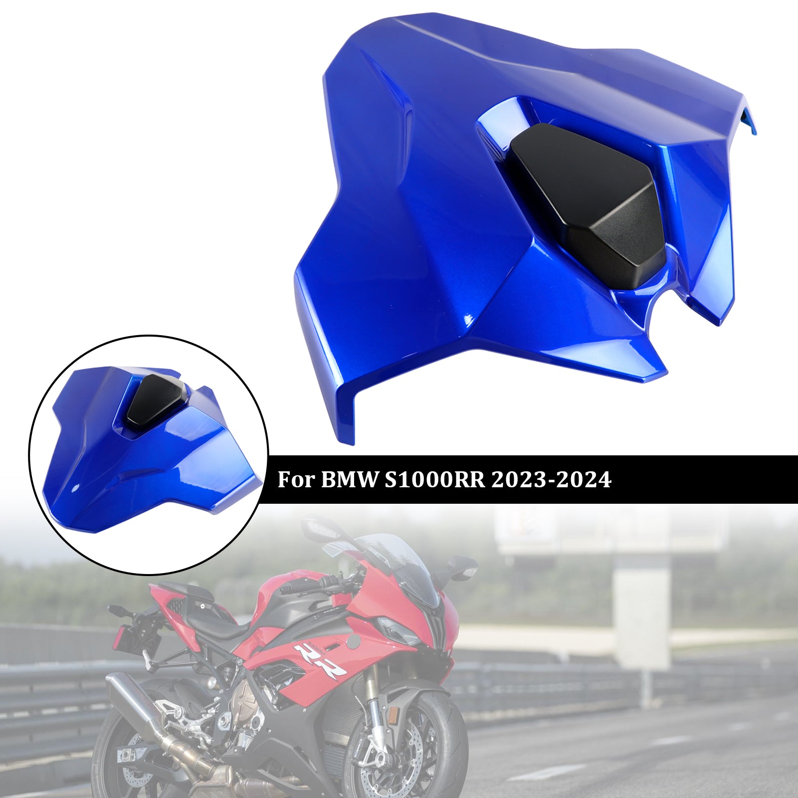 Capot de carénage de couverture de siège arrière de queue pour BMW S1000RR 2023-2024