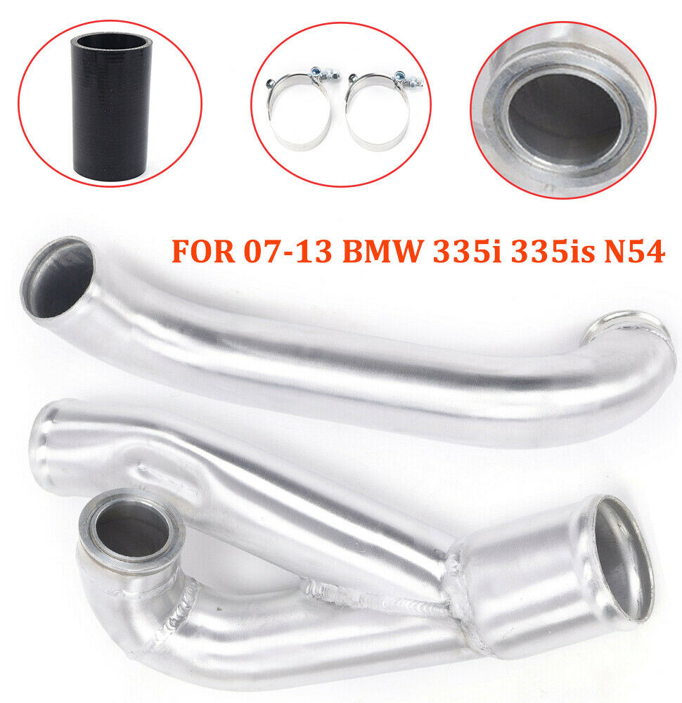 Kit de mise à niveau du tuyau de sortie du turbo pour BMW 335i 335is N54 en aluminium de 2007 à 2013