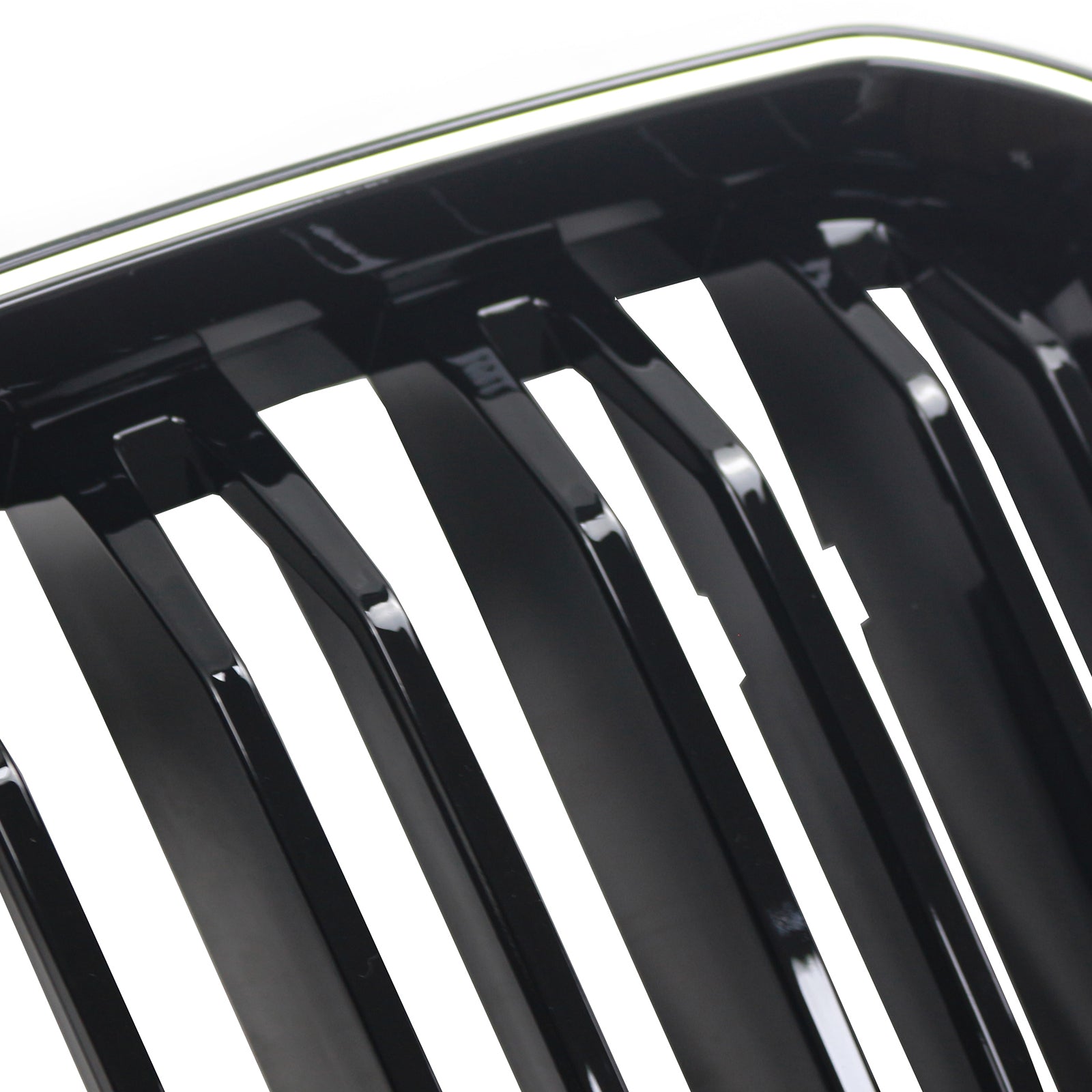 Grille de pare-chocs noire brillante à double lamelles pour BMW X3 G01 X4 G02 2022-2025
