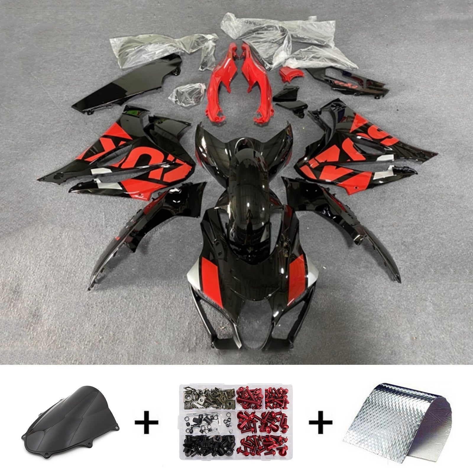 Zestaw owiewek z wtryskiem tworzywa ABS do Suzuki GSXR1000 2017-2025 K17