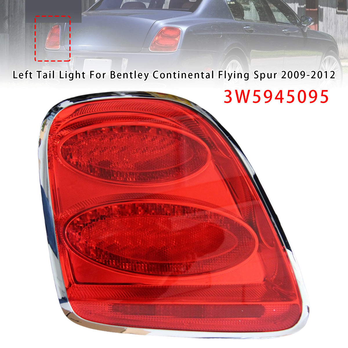Left Tail Light Pour Bentley Continental Flying Spur 2009-2012