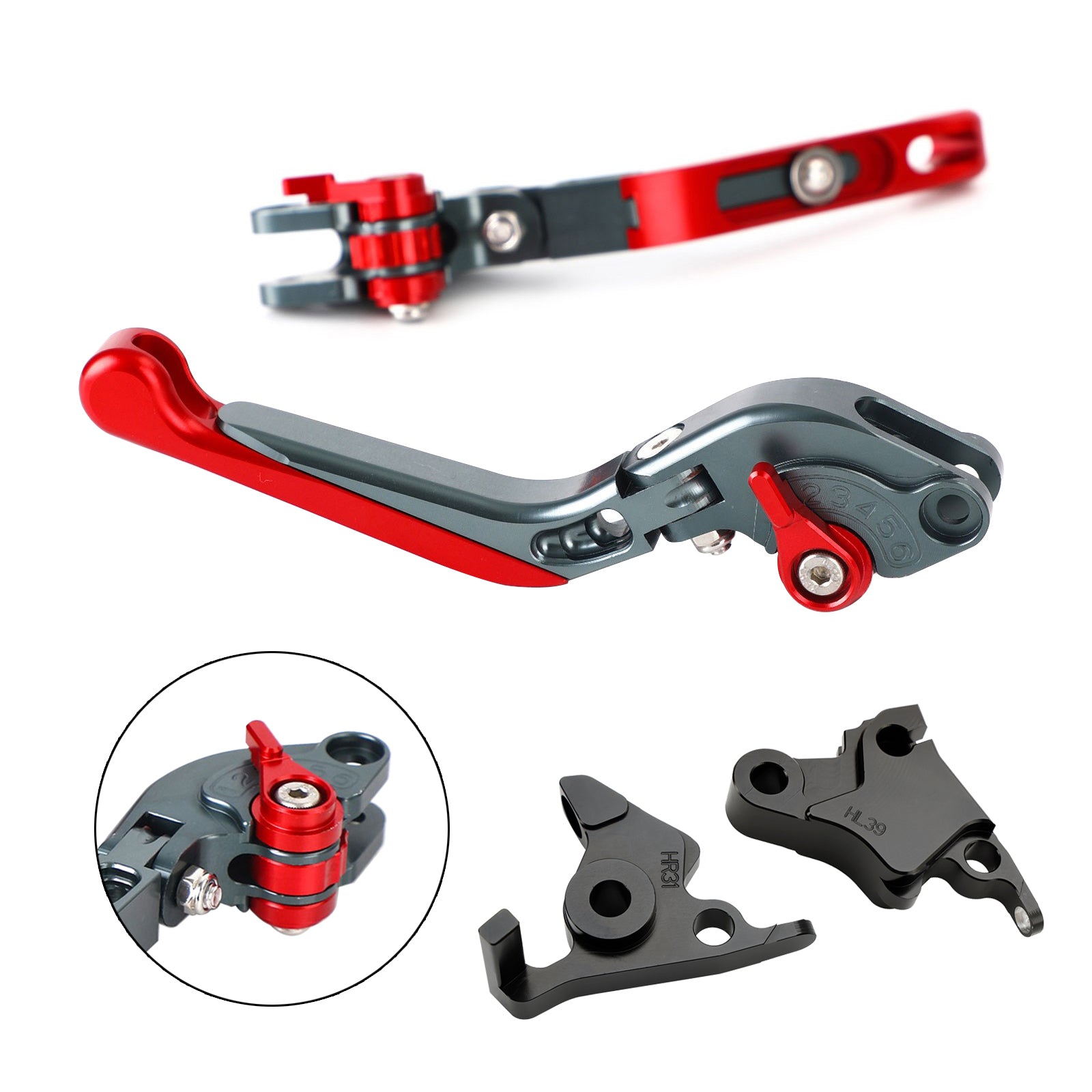 Levier de frein d'embrayage réglable pour CFMOTO 450SS 450SR 21-23 450NK 23-24