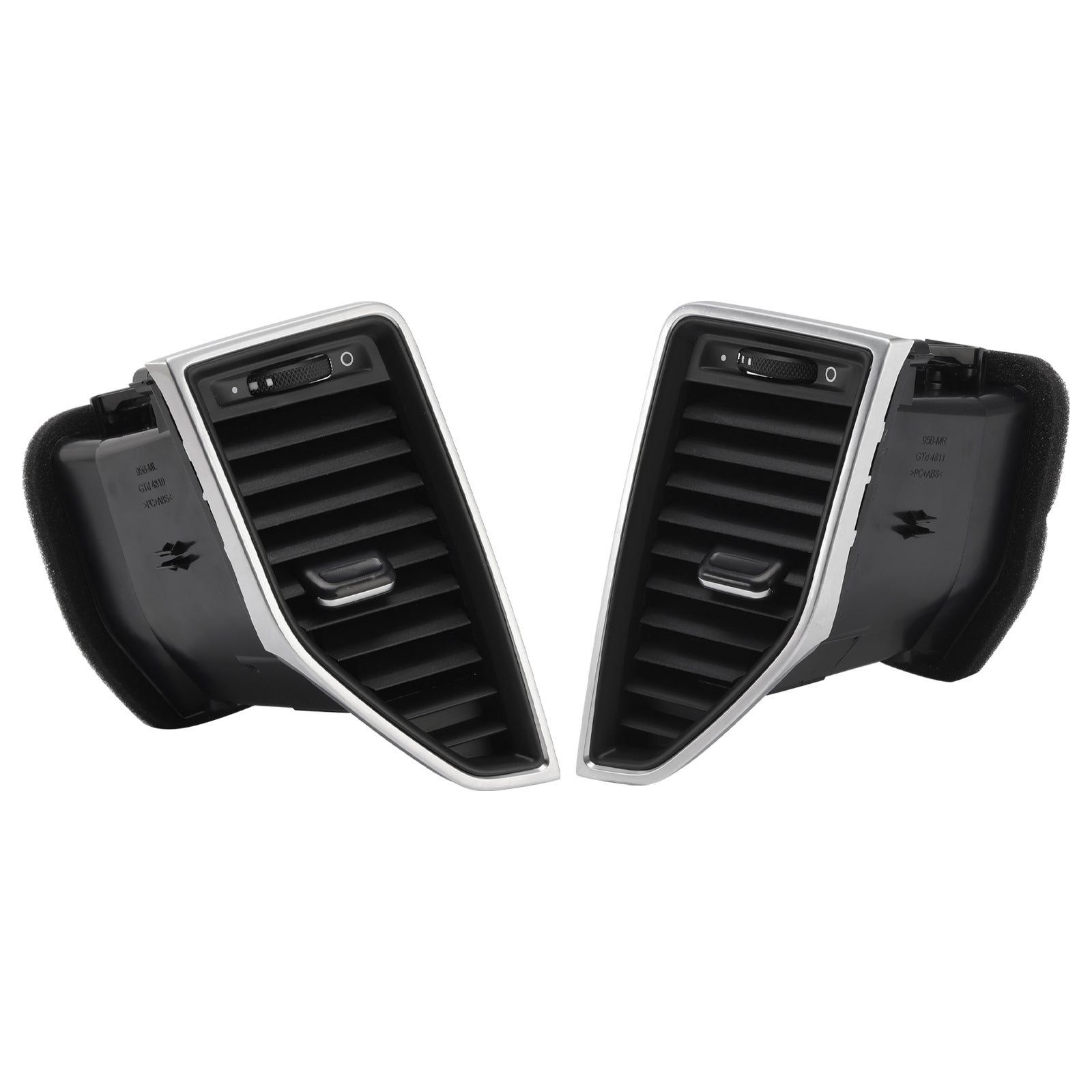 Grille d'aération centrale avant gauche et droite 95B819201 pour Porsche Macan 2017-2017
