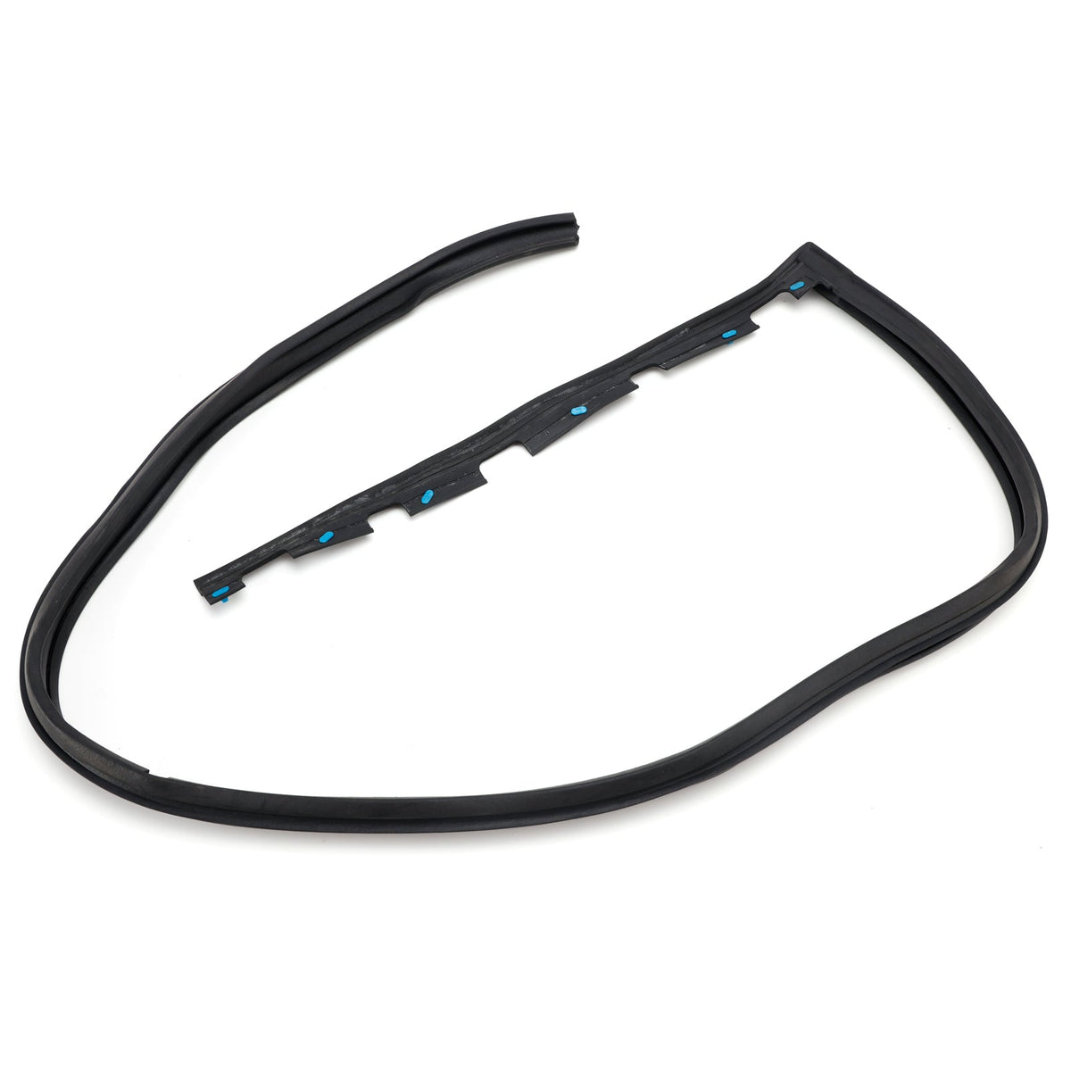 Juego de 2 juntas de goma para las puertas delanteras del Honda Civic de 2 y 3 puertas (1992-1995) EG6 y EG4.