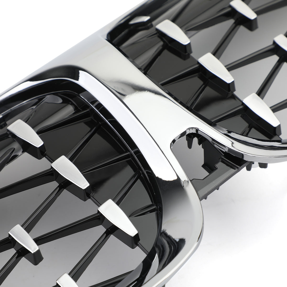 Front Diamond Style Grille de calandre Pour BMW New 3 Series G20 Racing Chrome