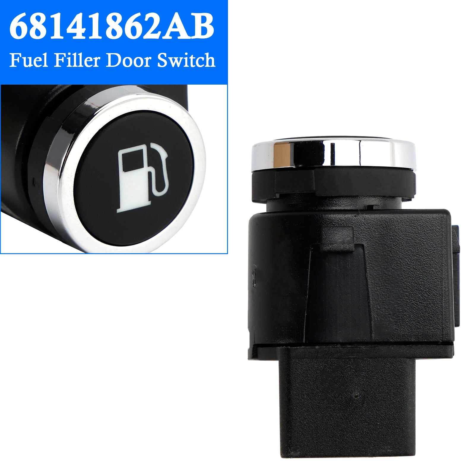 Interrupteur de trappe à carburant 68141862AB pour Chrysler 300 Jeep Cherokee 2015-2019