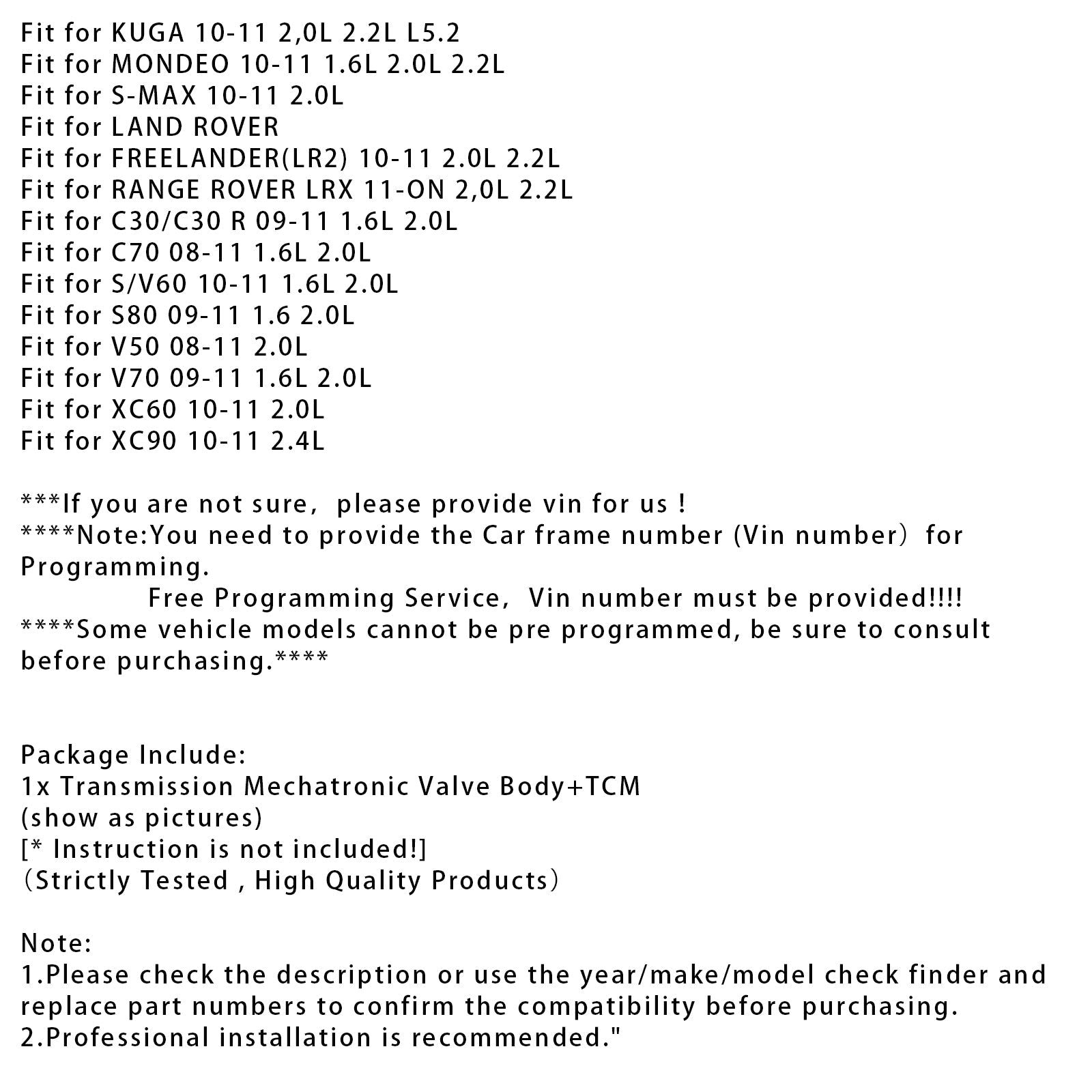 6DCT450 MPS6 Korpus zaworu mechatronicznego skrzyni biegów 7M5R-7H035-AE + TCM dla Forda