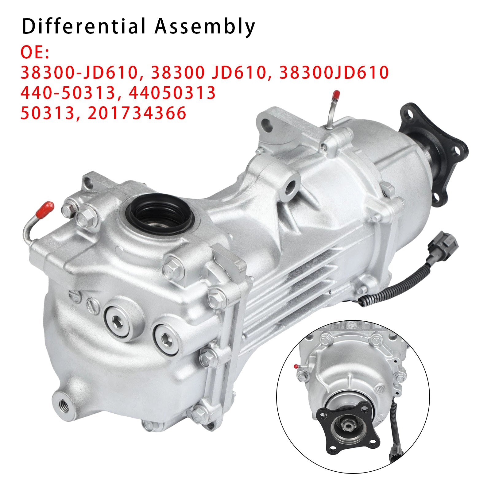 Différentiel arrière à transmission intégrale (AWD), rapport 5,173, pour Nissan Rogue 2.5L 2008-2013