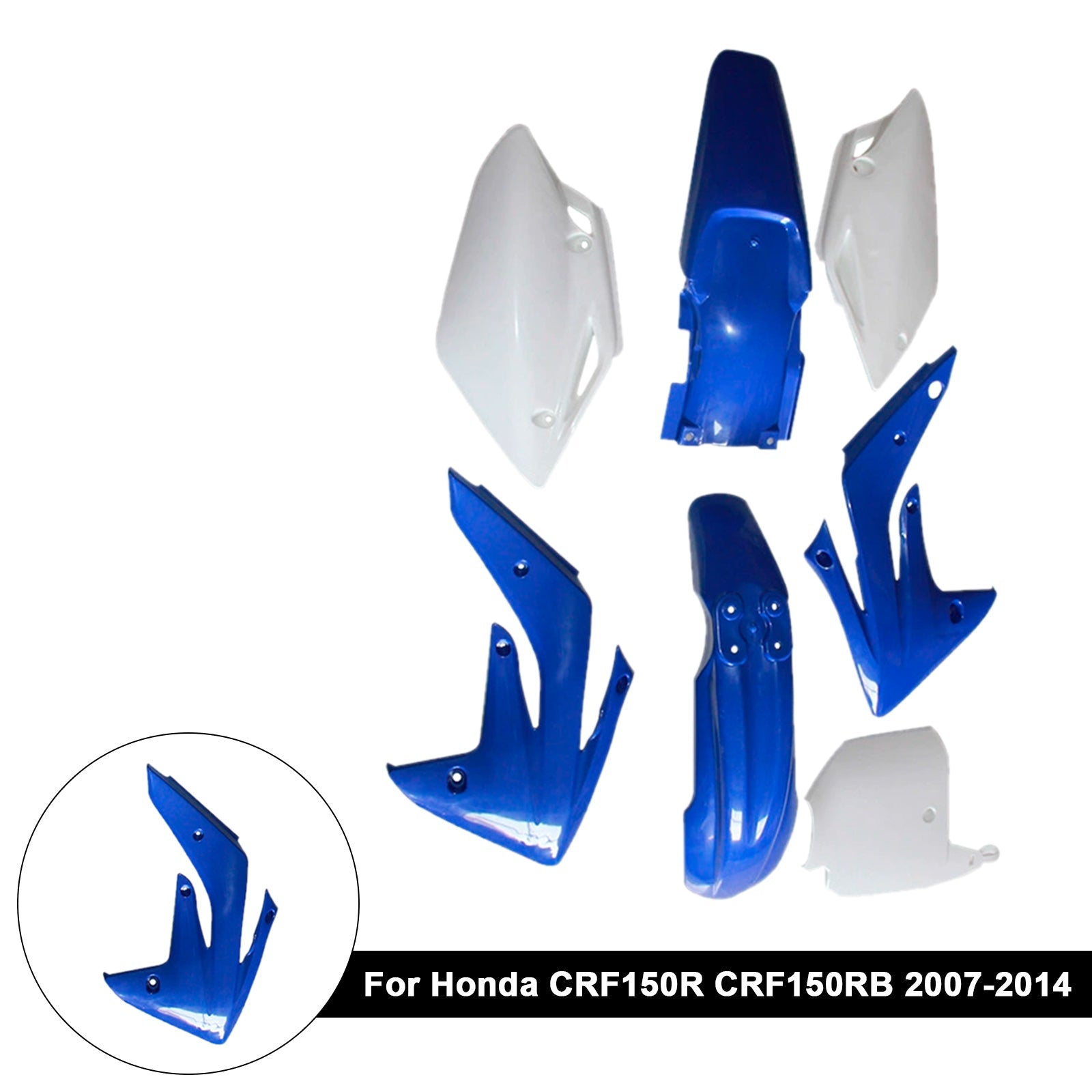 Kit de carrosserie en plastique pour Honda CRF150R/RB 2007-2014, carénage de garde-boue