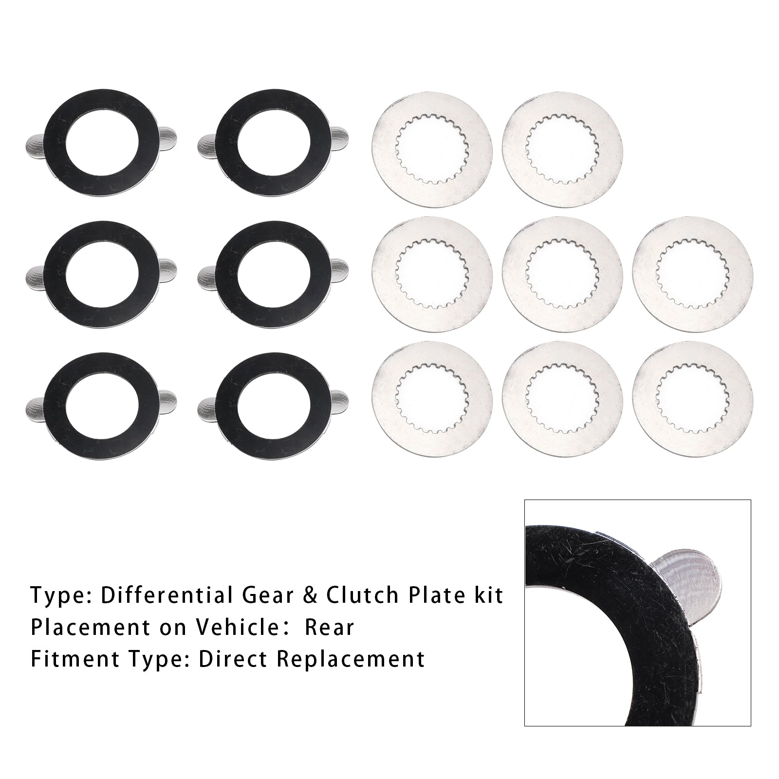 POS 8,8 tuuman F8.8CPK -kytkinsarja Fordille