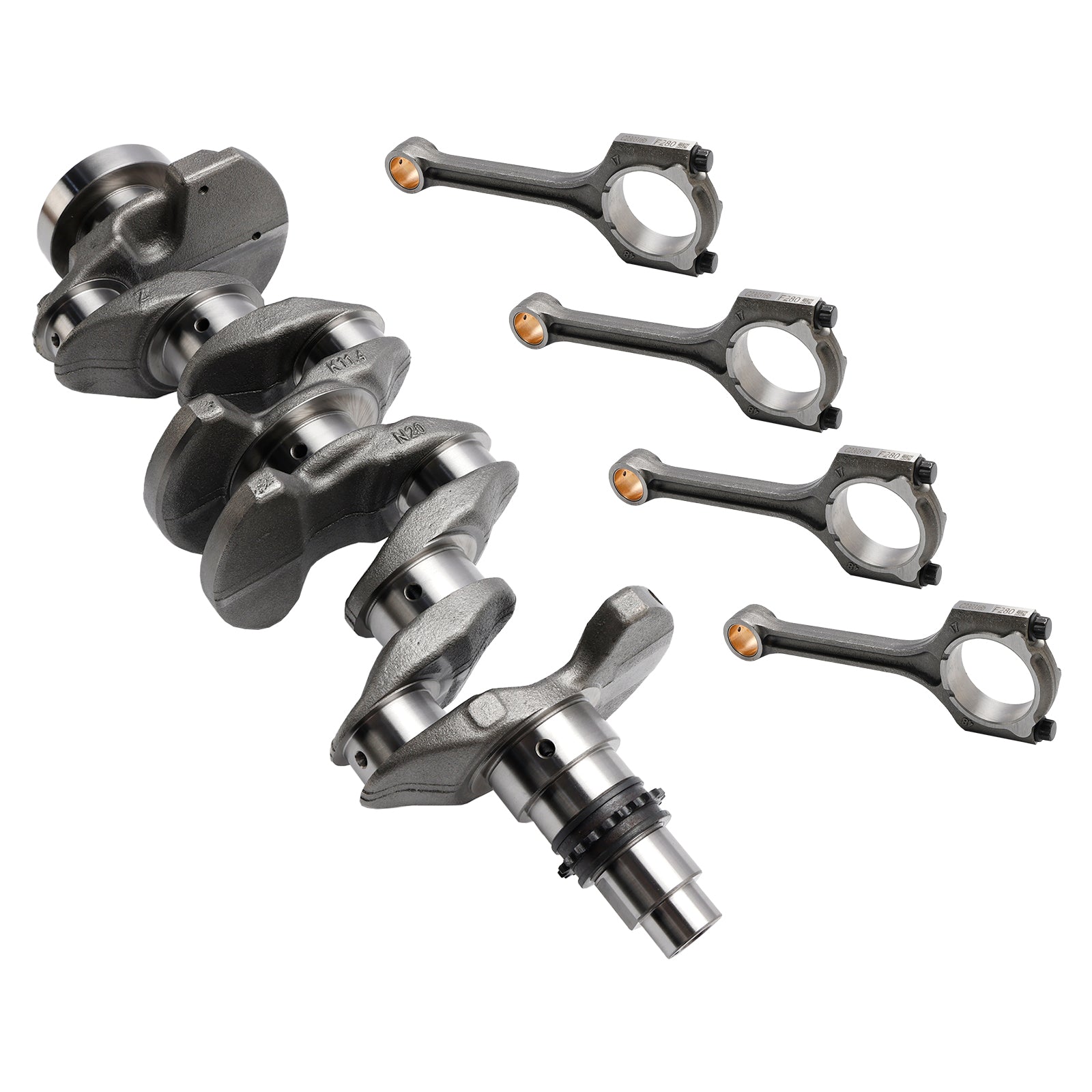 Vilebrequin et bielles de moteur G4NB 1,8 L pour Hyundai Elantra KIA Forte K4