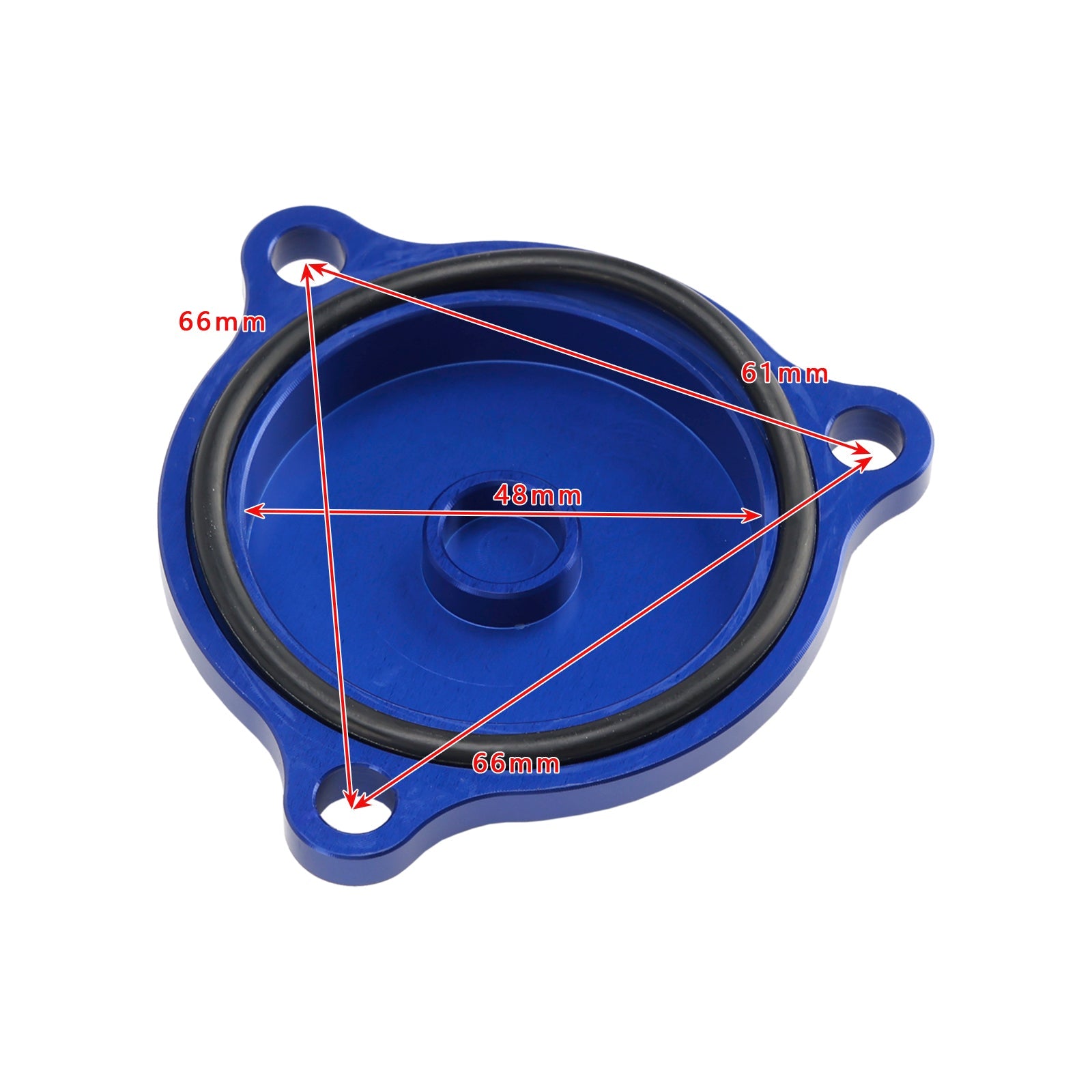 CNC Blauw Oliefilterdeksel Voor Suzuki Burgman UH 125 150 200 DR-Z 400 ES SM