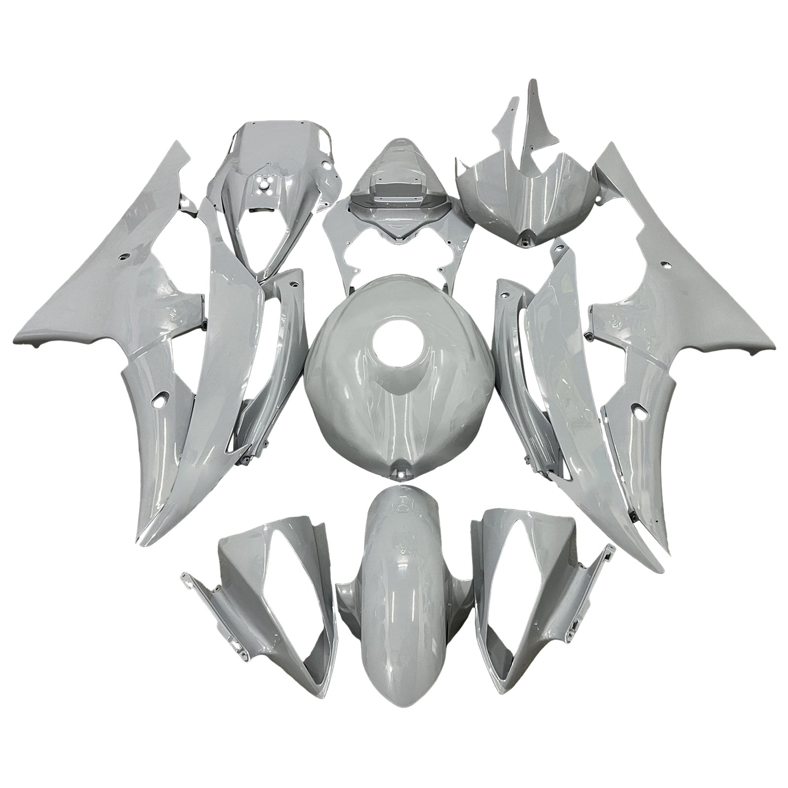 Komplet oklepa iz ABS plastike za Yamaho YZFR6 YZF-R6 2008-2016