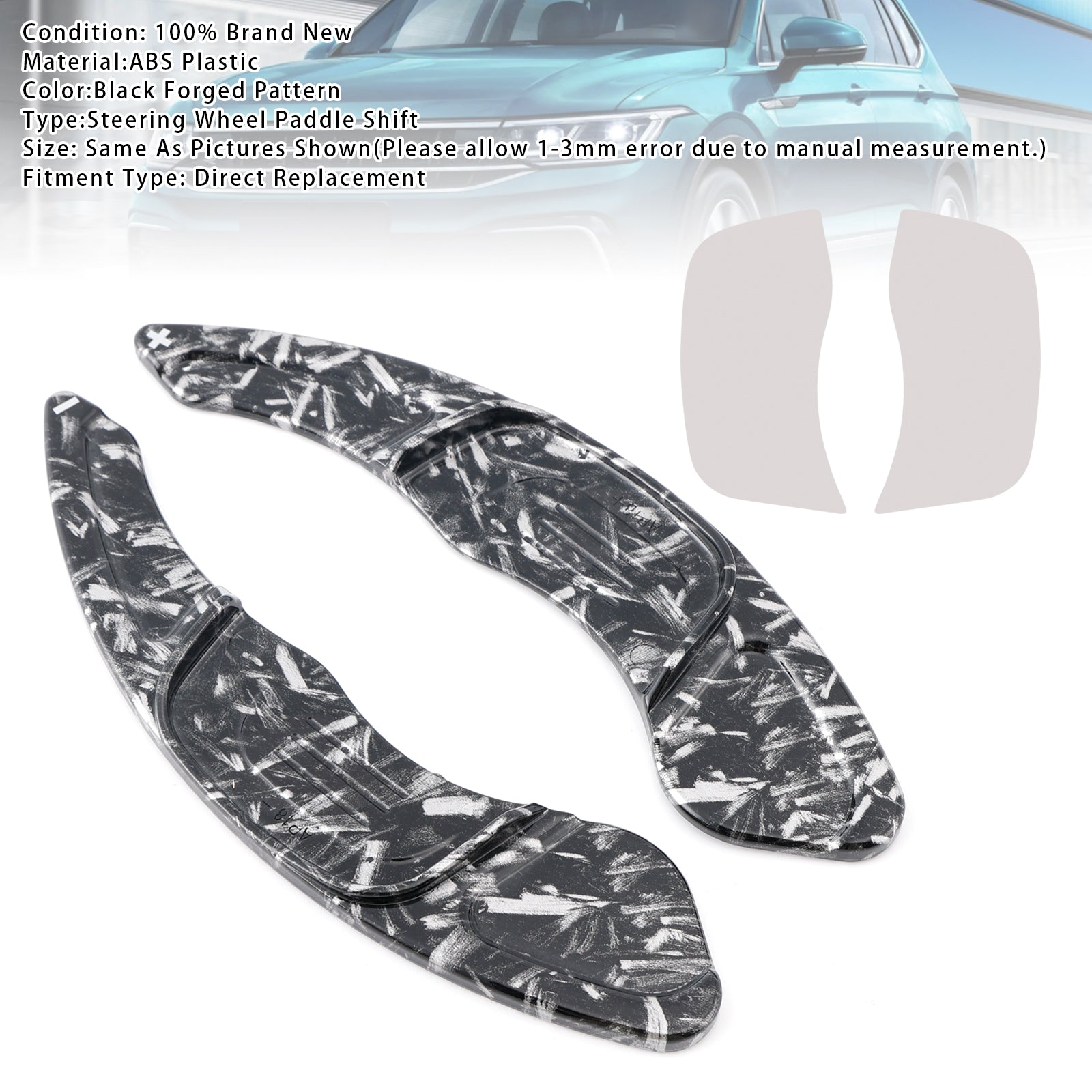 Verlenging van snelheidsverandering Pallets stuurwiel voor VW Golf 7 T-ROC