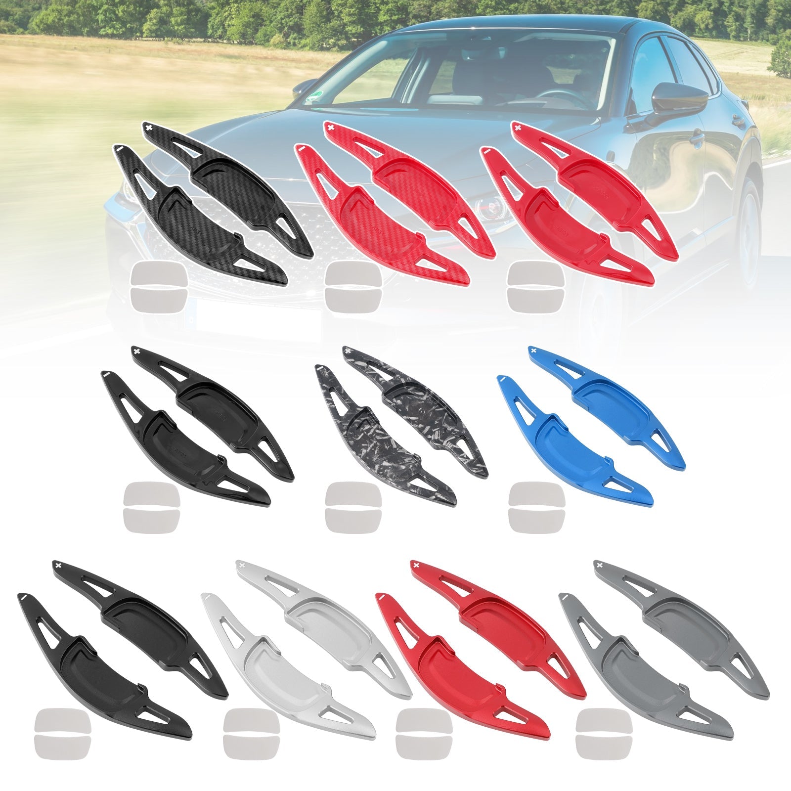 Verlenging van snelheidsverandering Pallets stuurwiel voor Mazda 3 CX-30