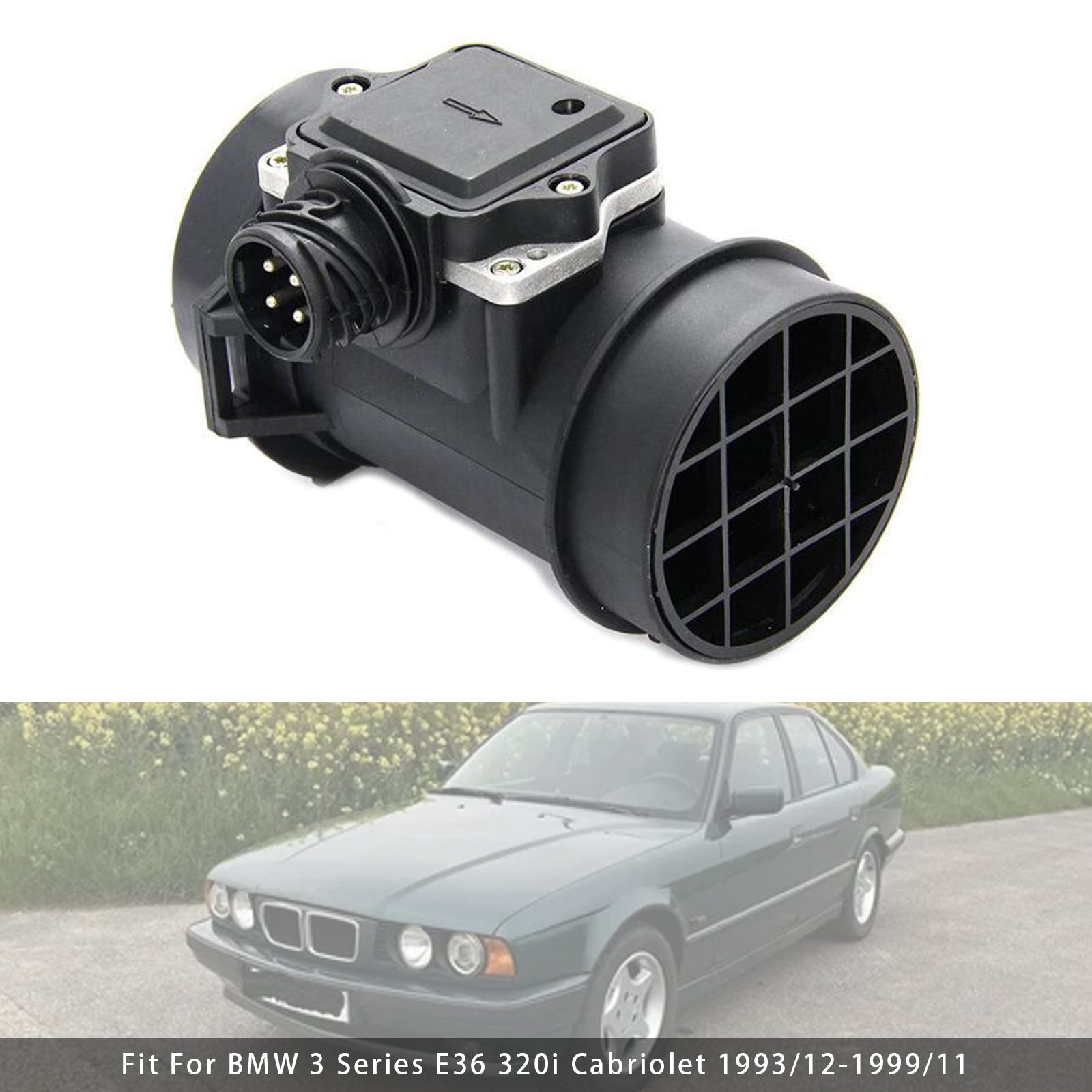Senzor merilnika pretoka d'masa zraka za BMW E36 E34 E39 320i 520i 5WK9007