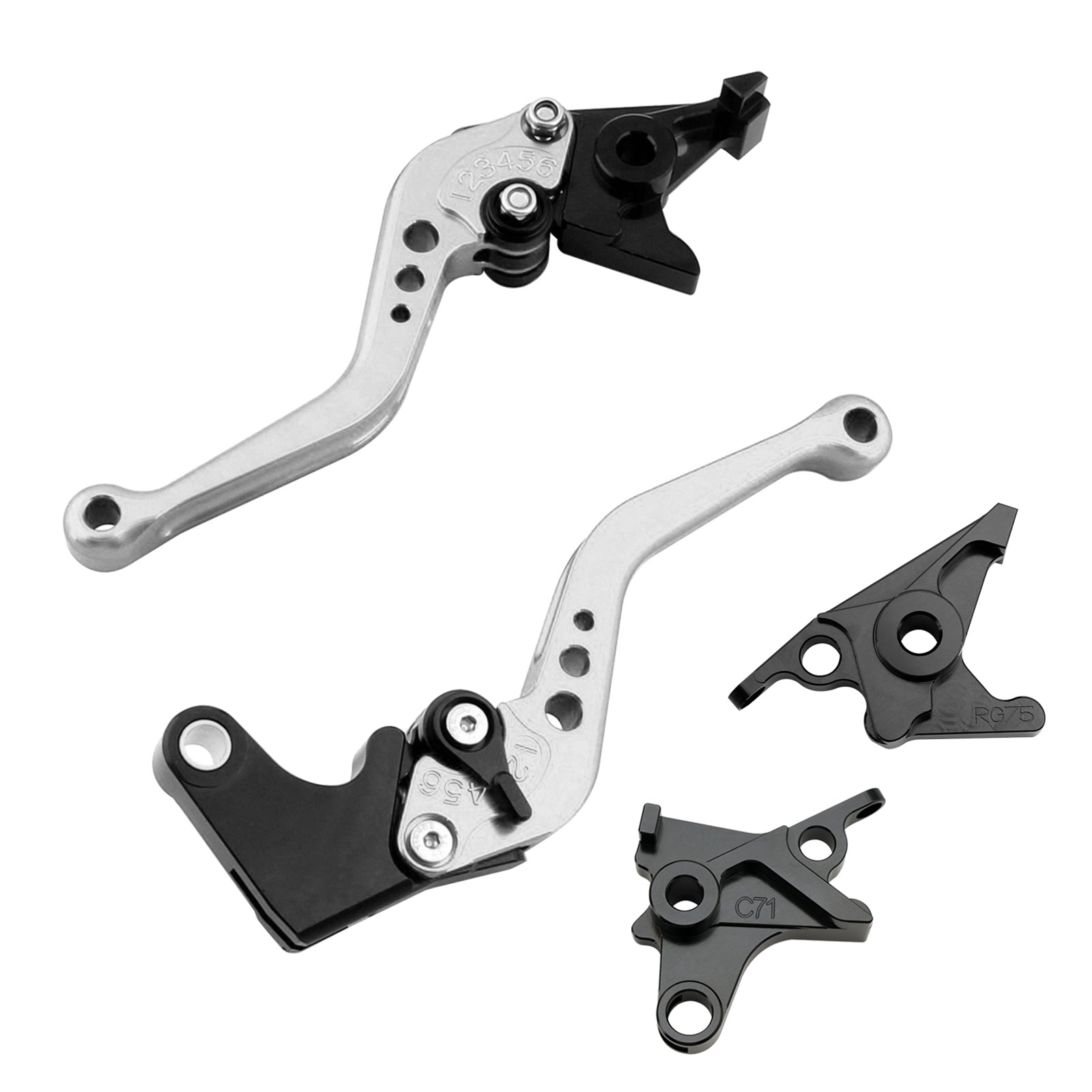 Levier de frein et d'embrayage court pour BMW R NINE T / PURE / RACER 2017-2023