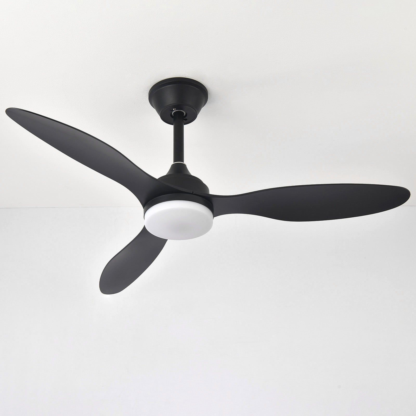 Télécommande Noir moteur DC silencieux Ventilateur 42" avec lumière