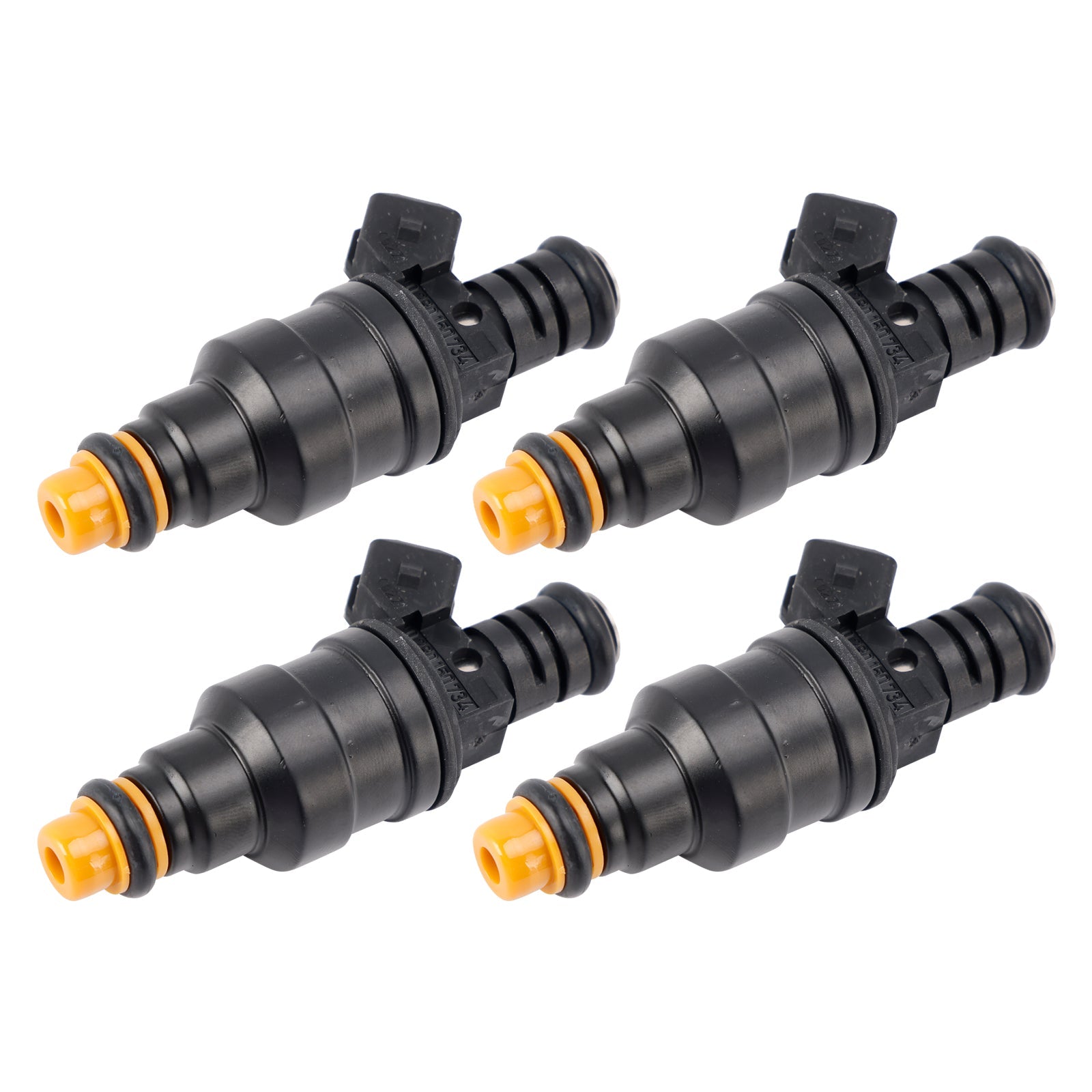 Injecteurs de carburant (4 pièces) 0280150734 pour Volvo 745, 940, 240 et 740 2.3L (1985-1995) et Peugeot 405