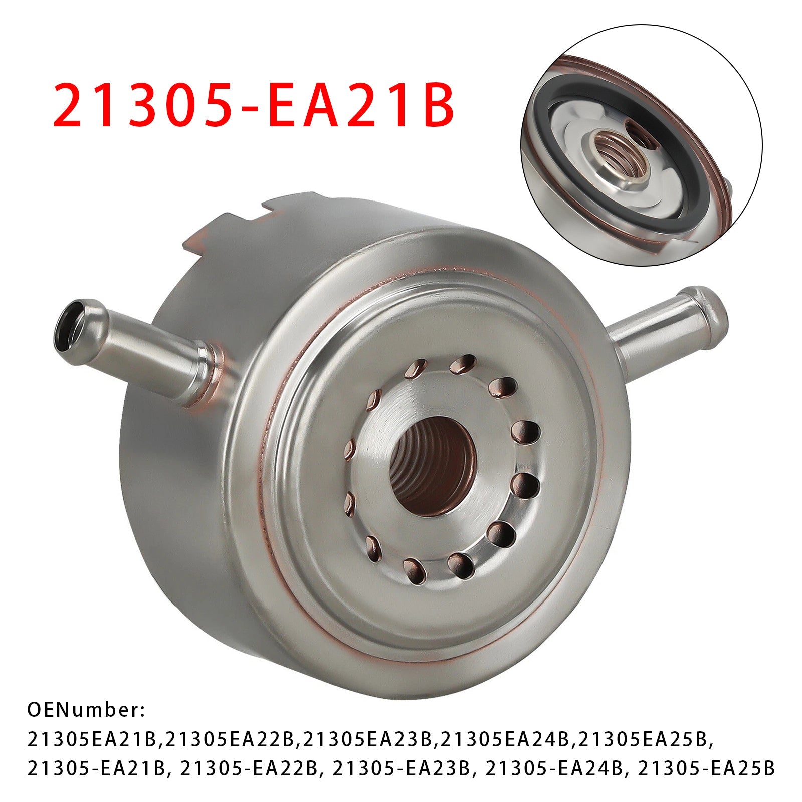 Refroidisseur d'huile pour Nissan Frontier LE, Off-Road, PRO-4X, S, SE, SL, SV (2008-2019) | Moteur 6 cylindres 4.0L VQ40DE | Référence : 21305-EA21B
