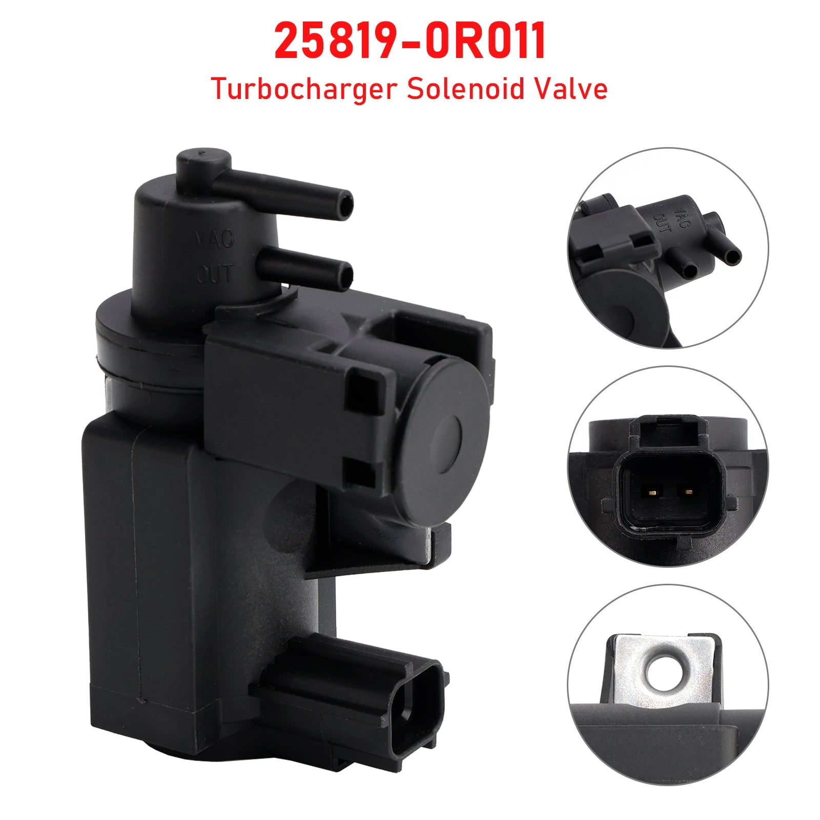 Zawór elektromagnesu turbosprężarki 25819-0R011 dla Toyota Auris avensis