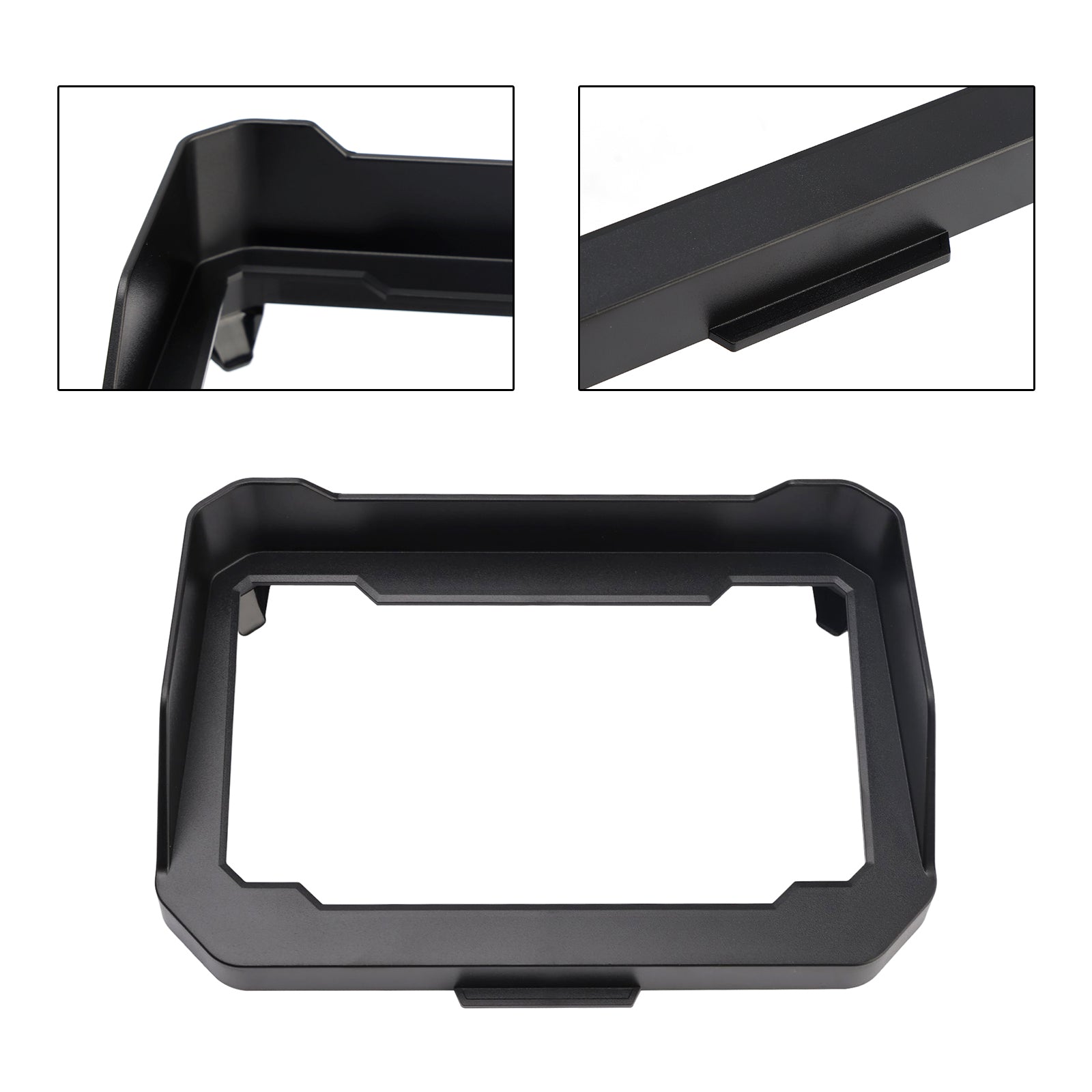 Boîtier de compte-tours et de compteur de vitesse noir, compatible avec Yamaha MT-09 24-25 et MT-07 25+.