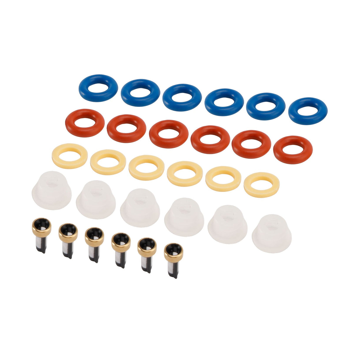 Joint torique d'injecteur de carburant 0280150947 compatible avec Ford Aerostar 86-87 et Mustang 1987-1993