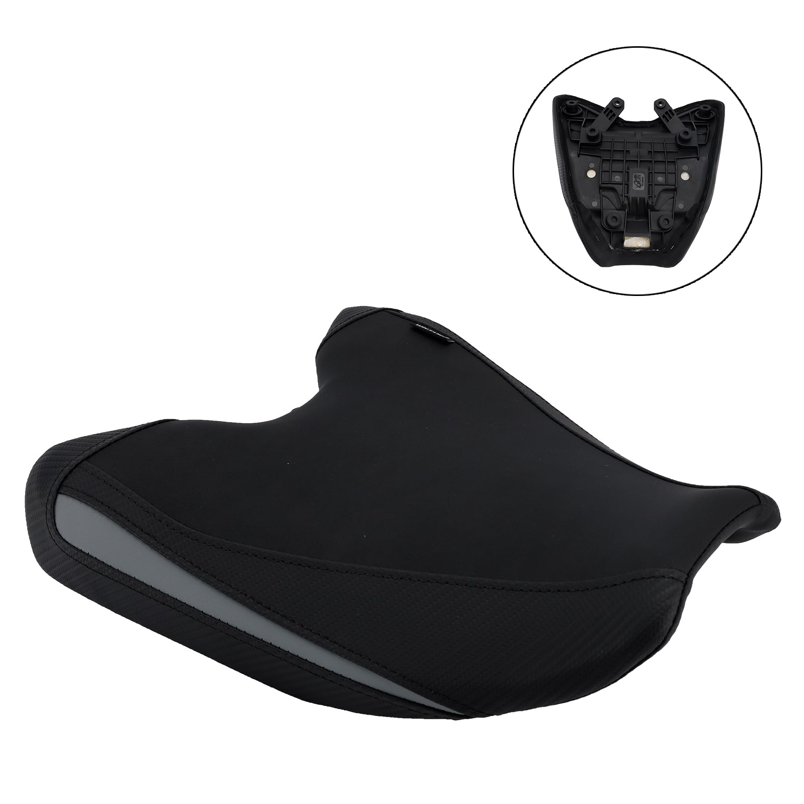 Cuscino per sella anteriore lato guidatore Raider Yamaha MT-07/FZ-07 (2025+) in PU nero