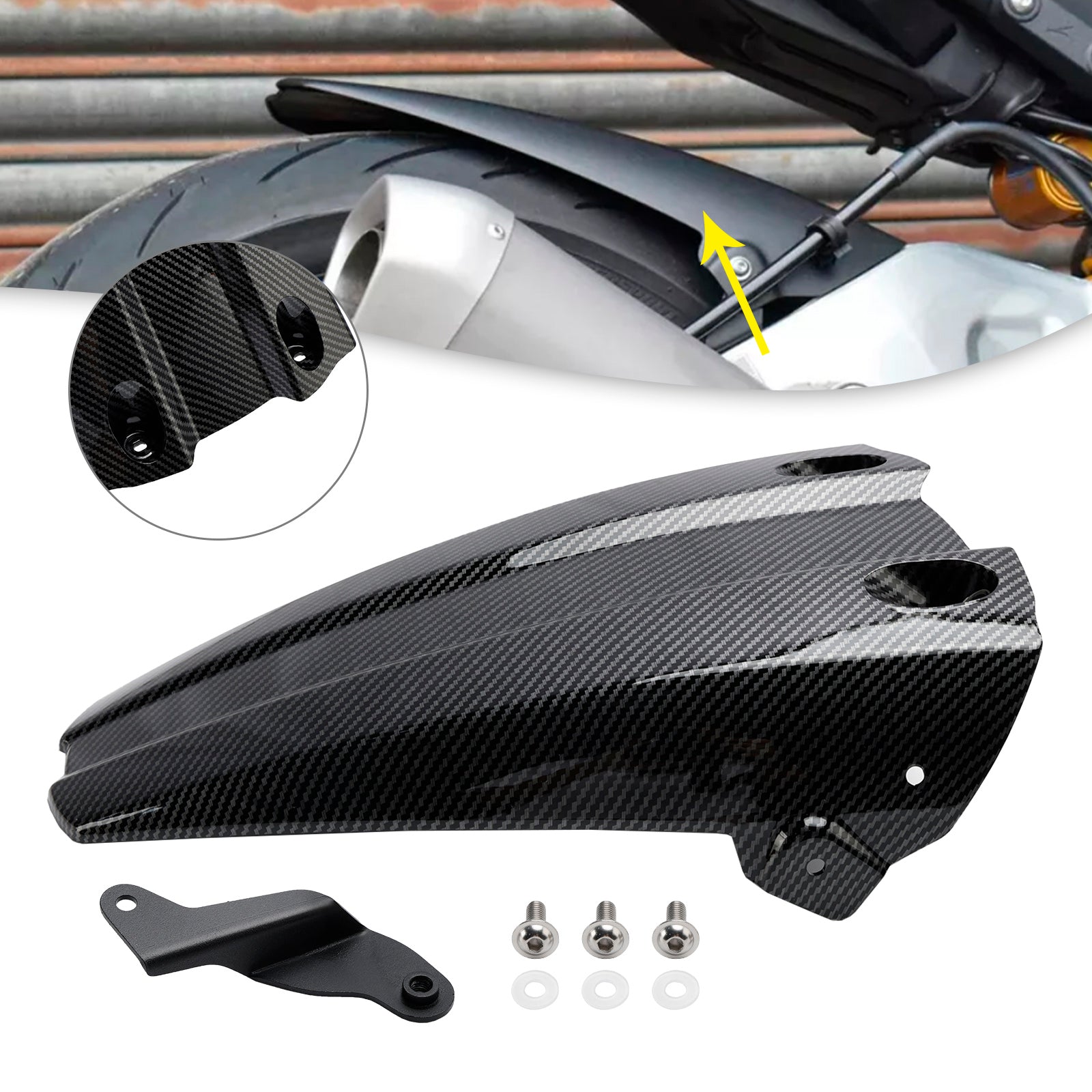 Achterbalkrooster voor Yamaha MT-10/SP MT10 2016-2024