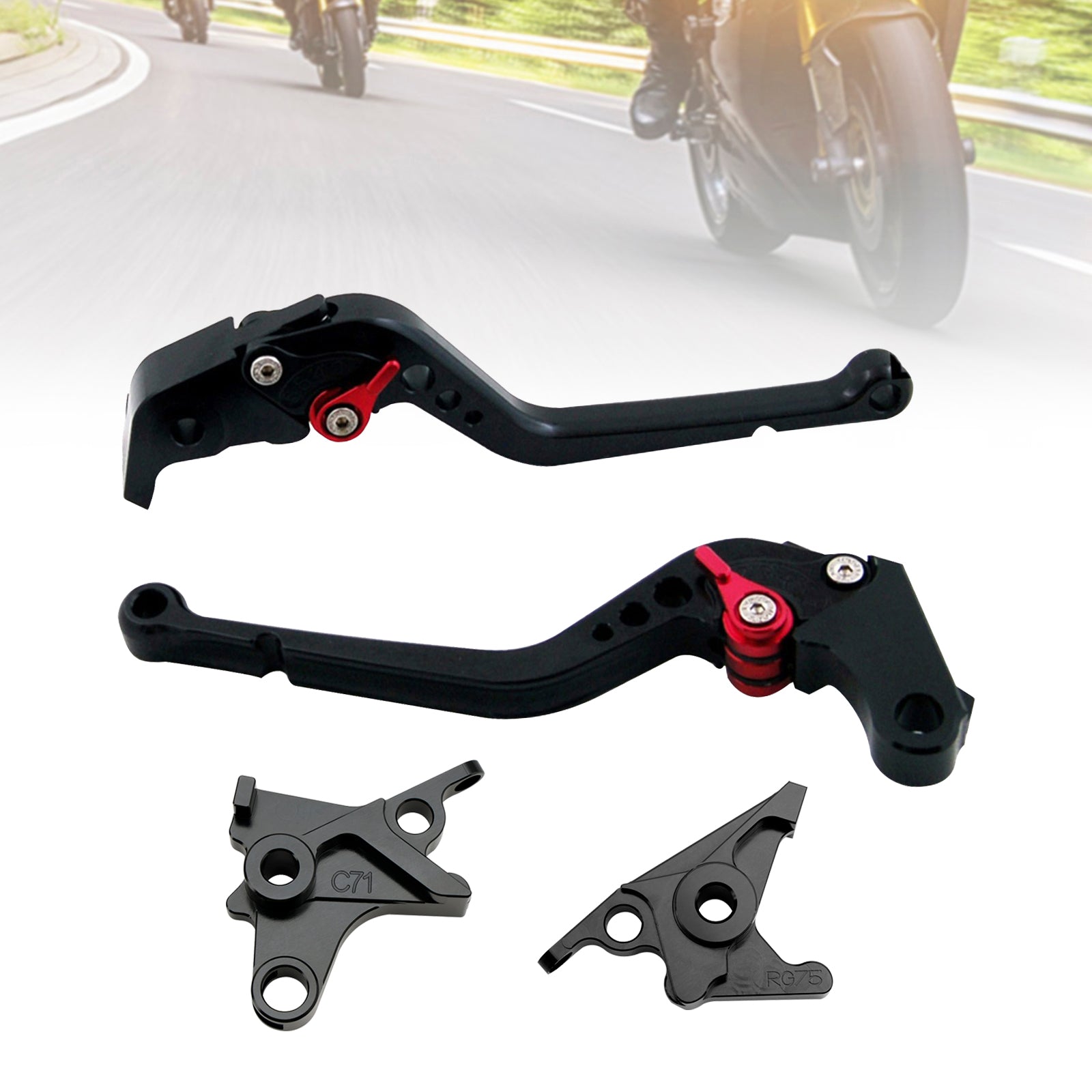 Levier de frein et d'embrayage long pour BMW R NINE T / PURE / RACER 2017-2023