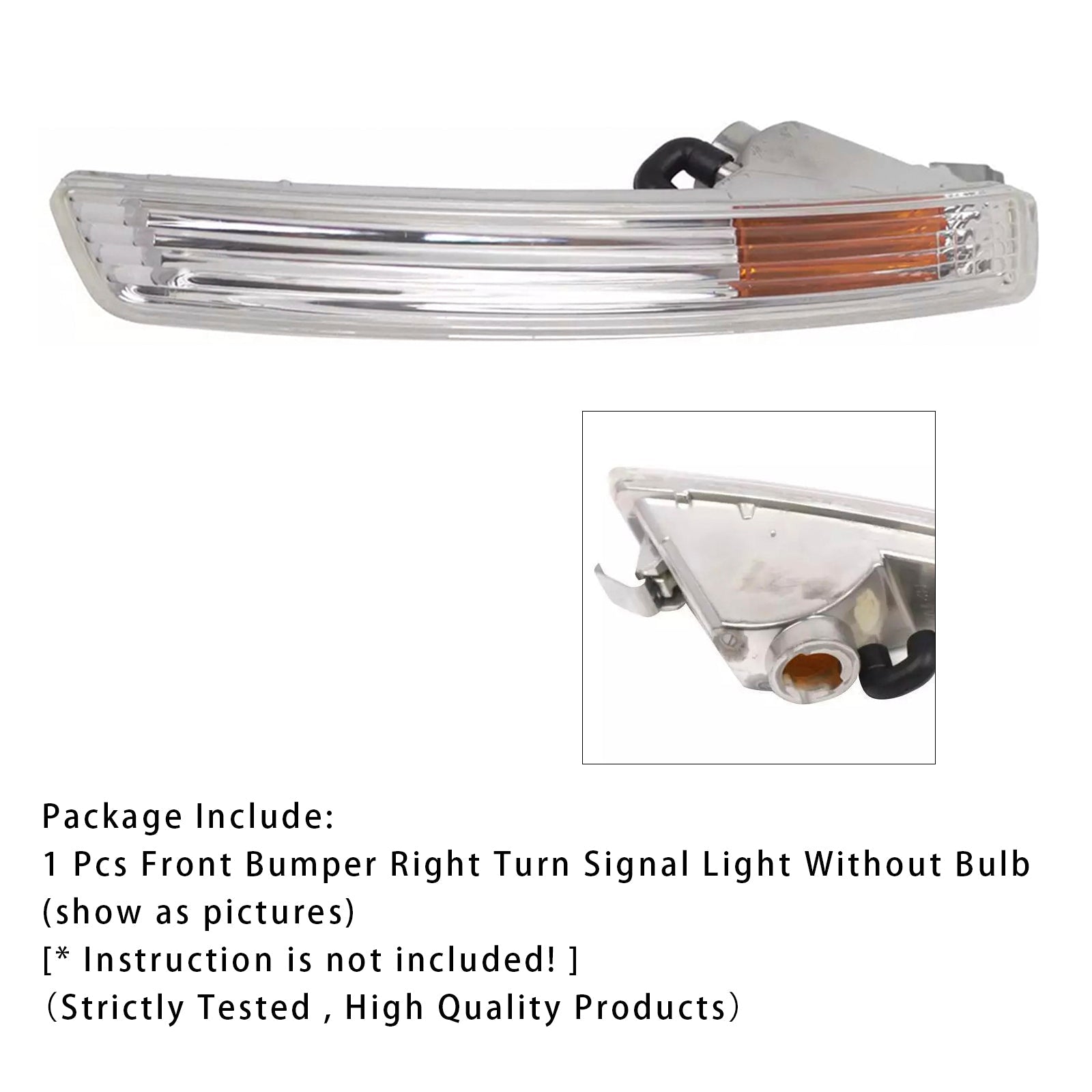 Volkswagen Beetle 2006-2010 1 Ogień migający w prawo przed zderzakami przed 1C0953042R