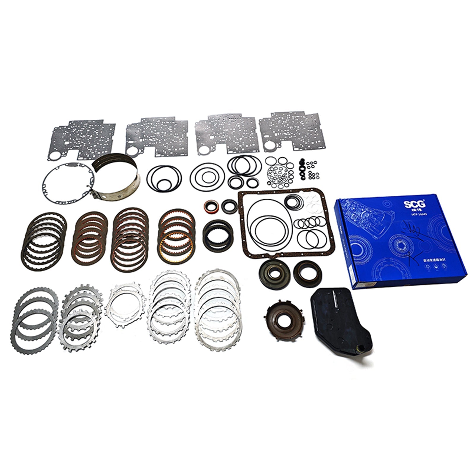 Kit de reconstrucción Super Master para transmisión GM 4L60E de 2004 en adelante con aceros y pistones