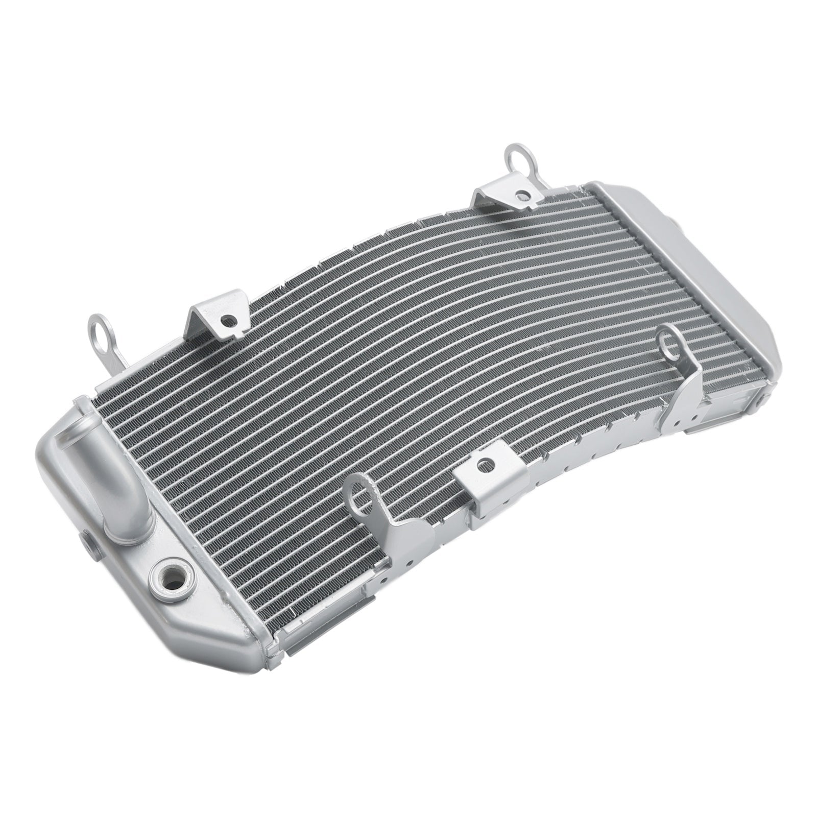 Enfriador de radiador de aluminio para Yamaha Tmax530 17-19 T-Max 560 20-23 Plata