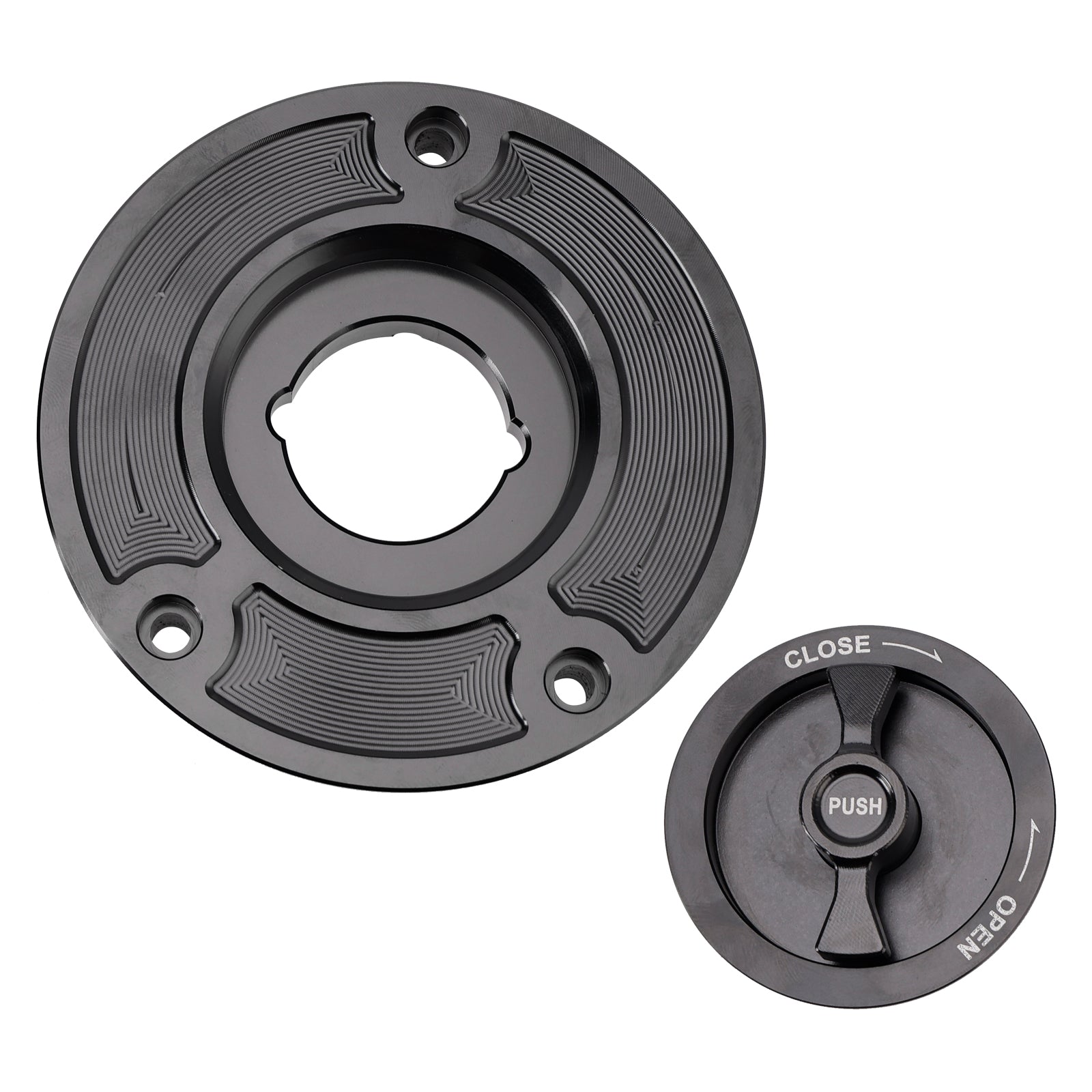 Bouchon de réservoir d'essence à ouverture rapide pour Suzuki GSX GSF 650 1250 Bandit GSX1300R Hayabusa