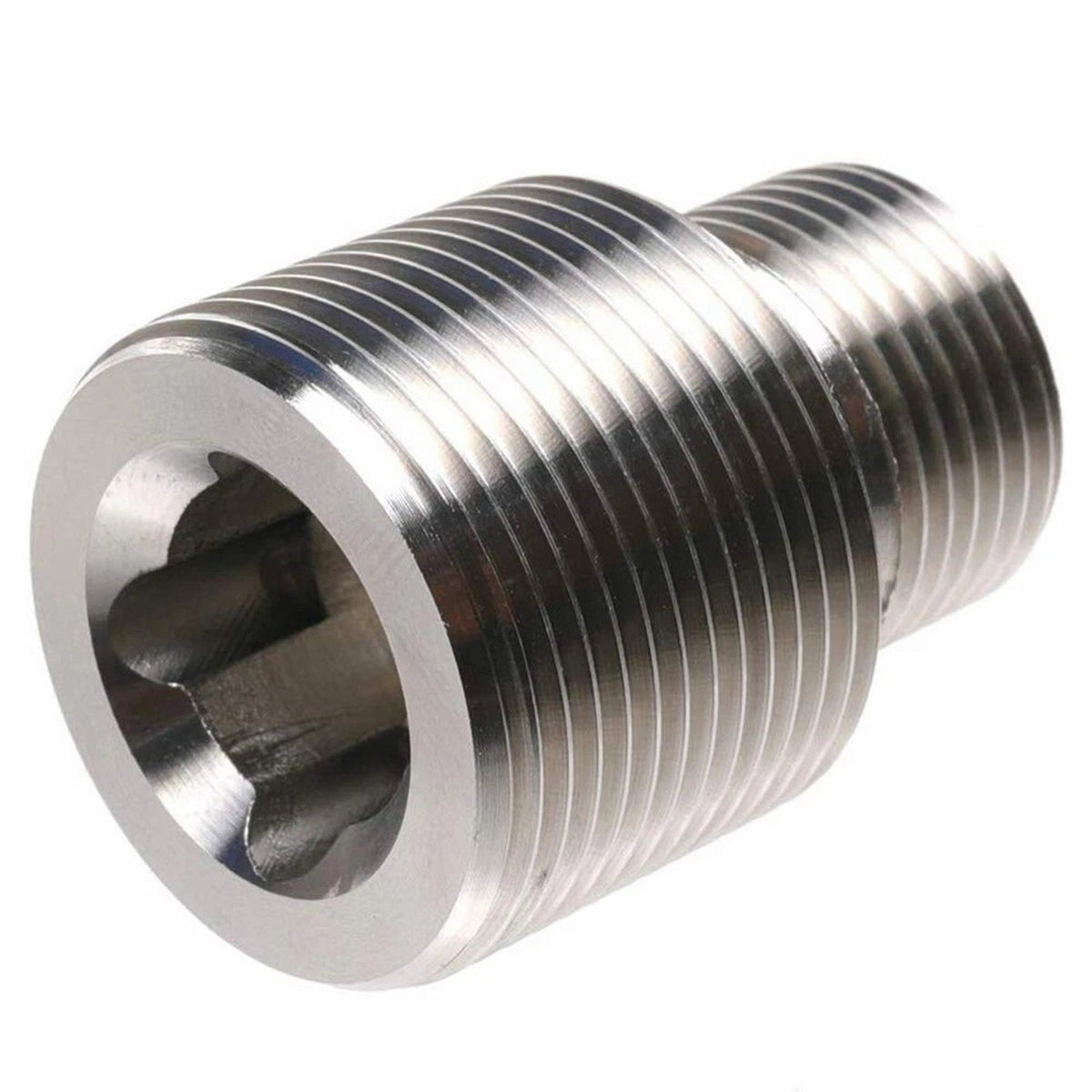 Adaptateur de filtre à huile JXSS0116-SS 13/16""-16 vers 1 1/8""-16 1R-1807