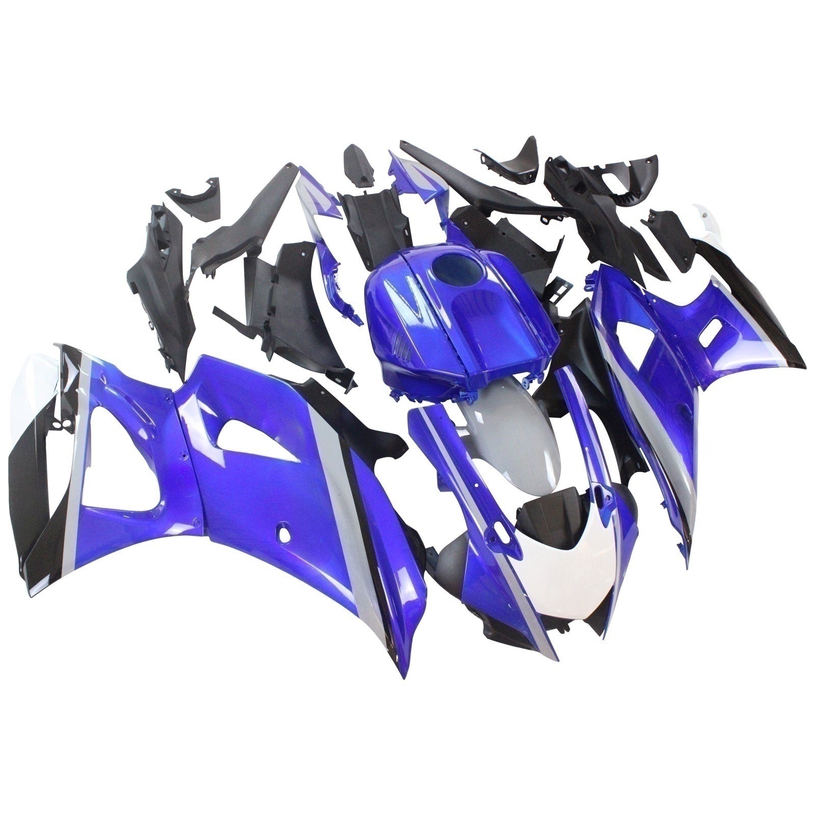 Kit de carénage en plastique injecté compatible avec Yamaha YZF-R7 2021-2025