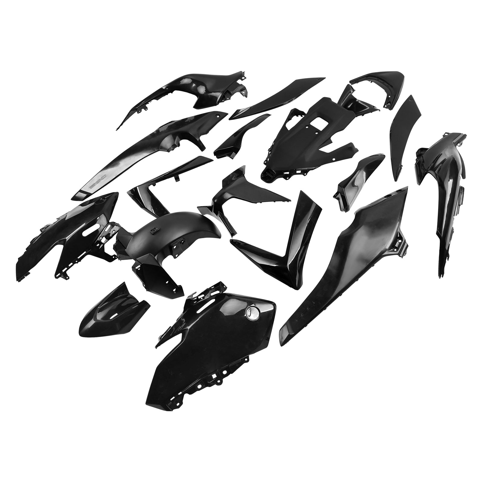 Carénage injecté non peint pour Yamaha TMAX560 (2025-2026)