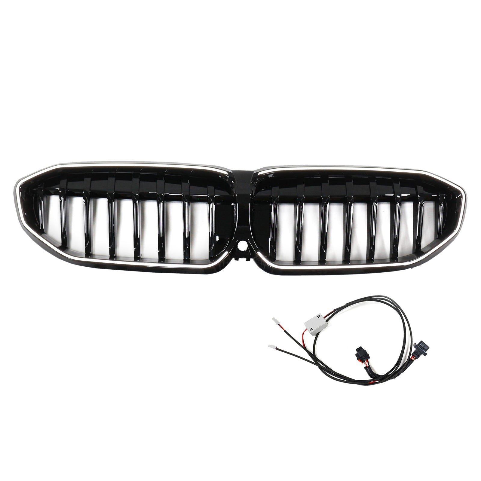 Grille de calandre noire brillante pour BMW Série 3 G20 2019-2022 51138072085