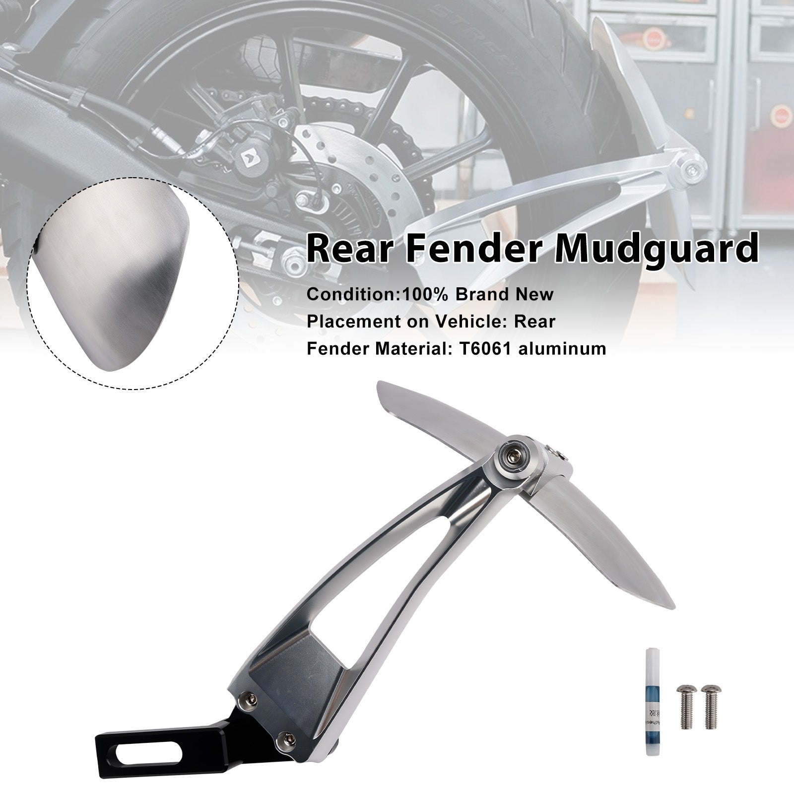 Guardabarros trasero para Triumph Thruxton 400 (2025-2026)