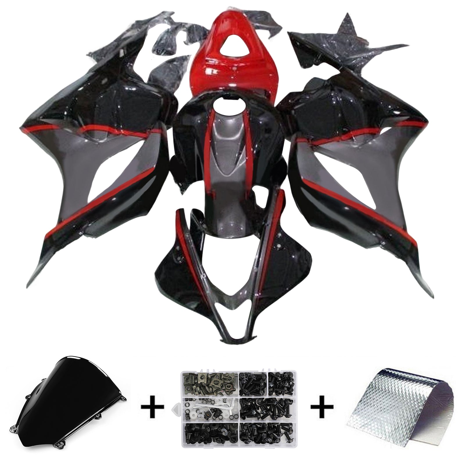 Kit de carénage à injection en plastique ABS pour Honda CBR600RR 2009-2012 F5