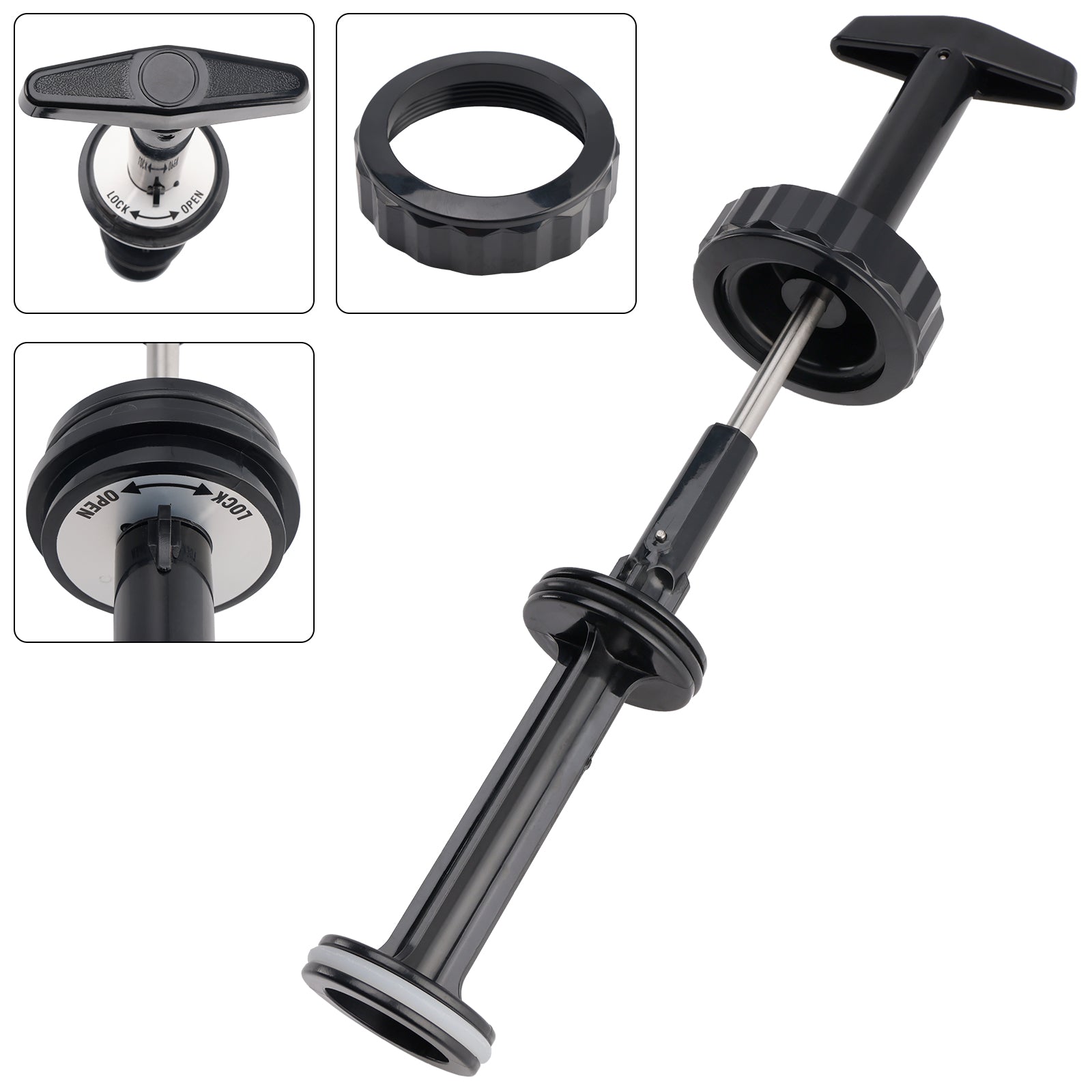 Remplacement de l'ensemble poignée et piston SPX0410BA pour la série Hayward SP0410X