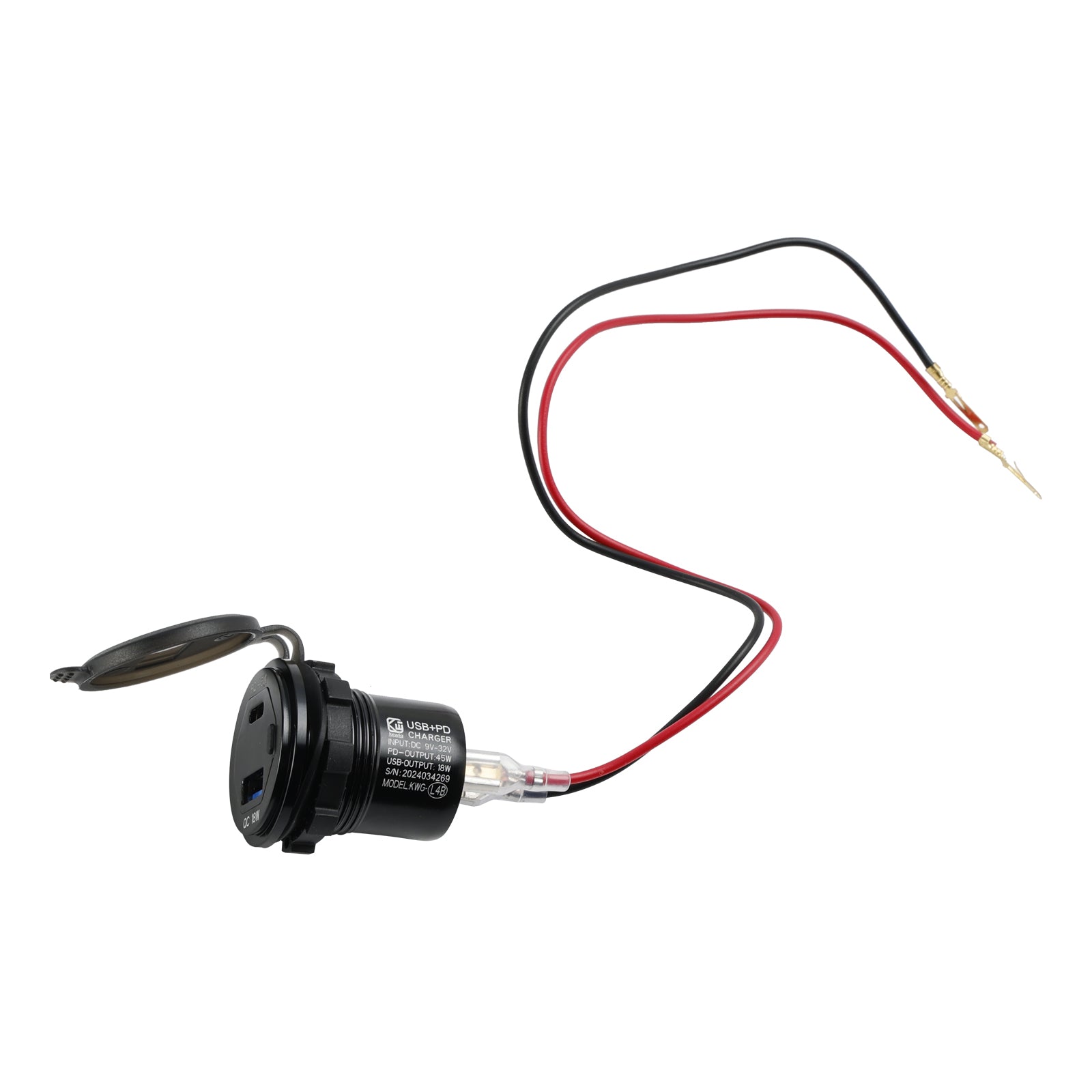 12V Yamaha PG-1 2023-2024 USB + ładowarka z szybką wtyczką typu C