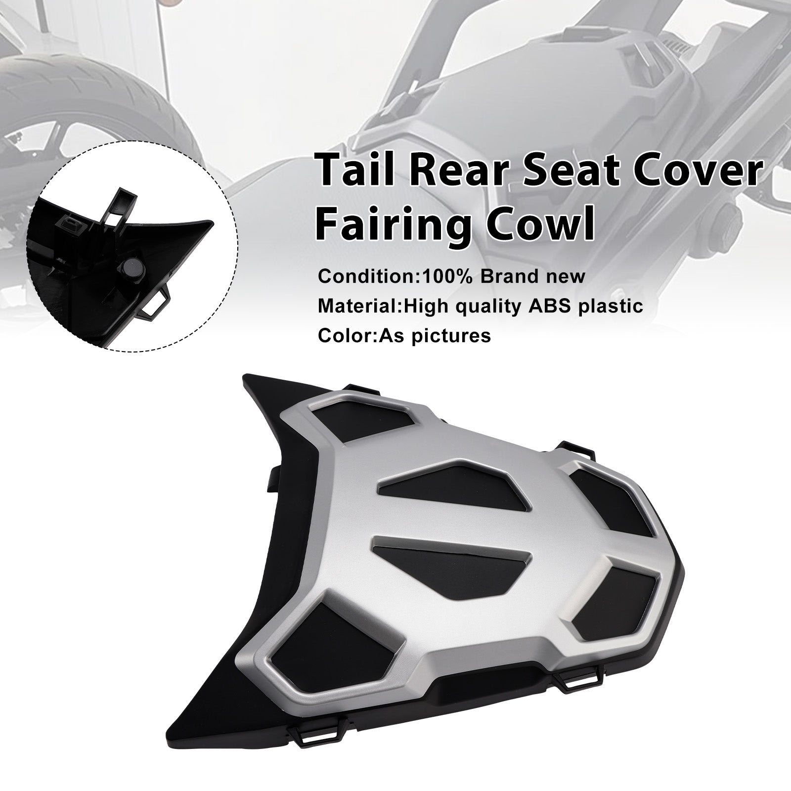 Carénage de selle arrière pour BMW R1300GS 2024-2026