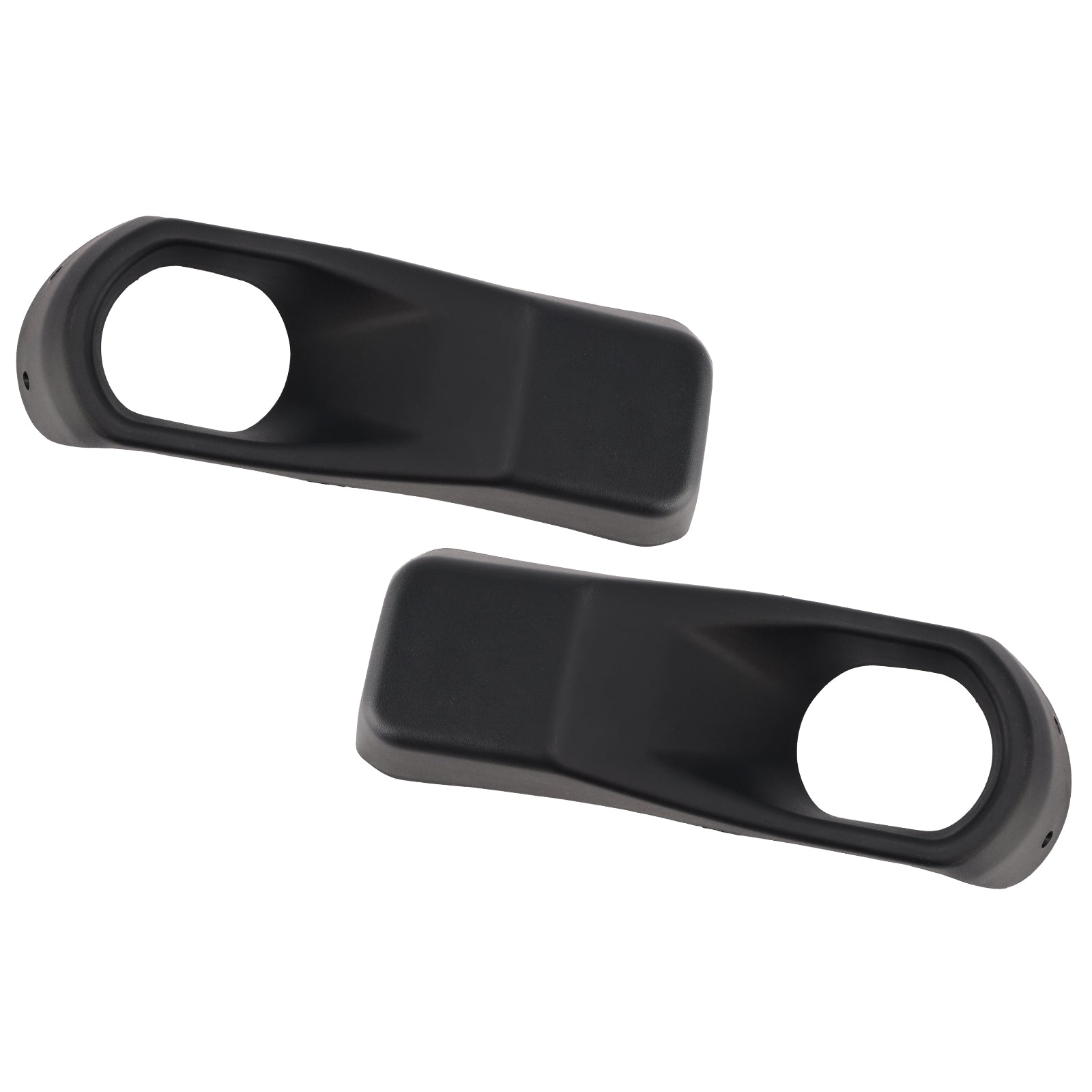 TONMHXA Cadre Antibrouillard Compatible Jeep Wrangler JL 2018-2020 - Paire LH & RH Avec Trou
