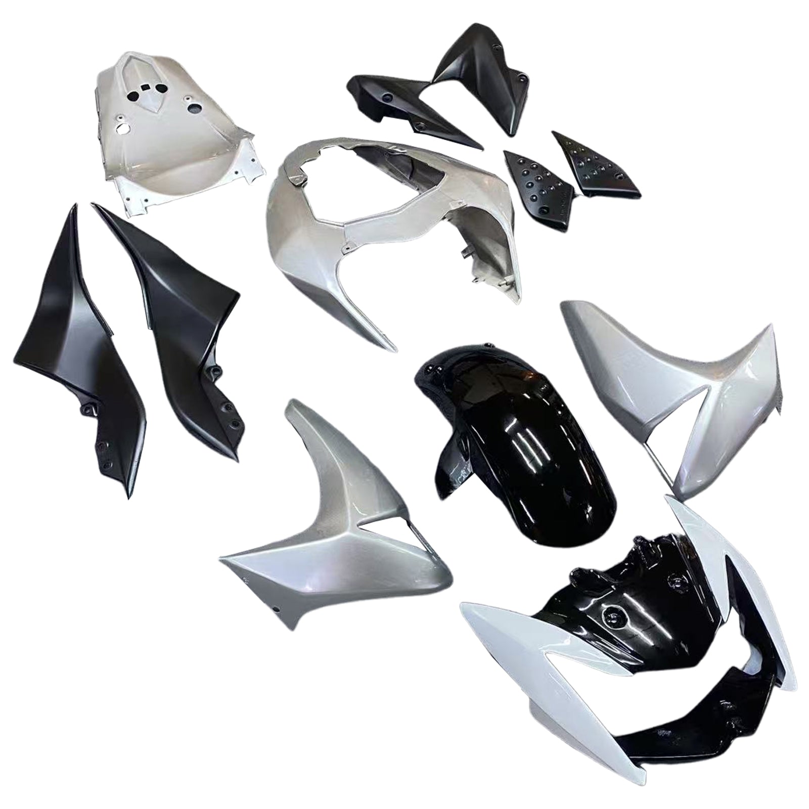 Injection carénage kit carrosserie plastique ABS fit pour Kawasaki Z1000 2007-2009