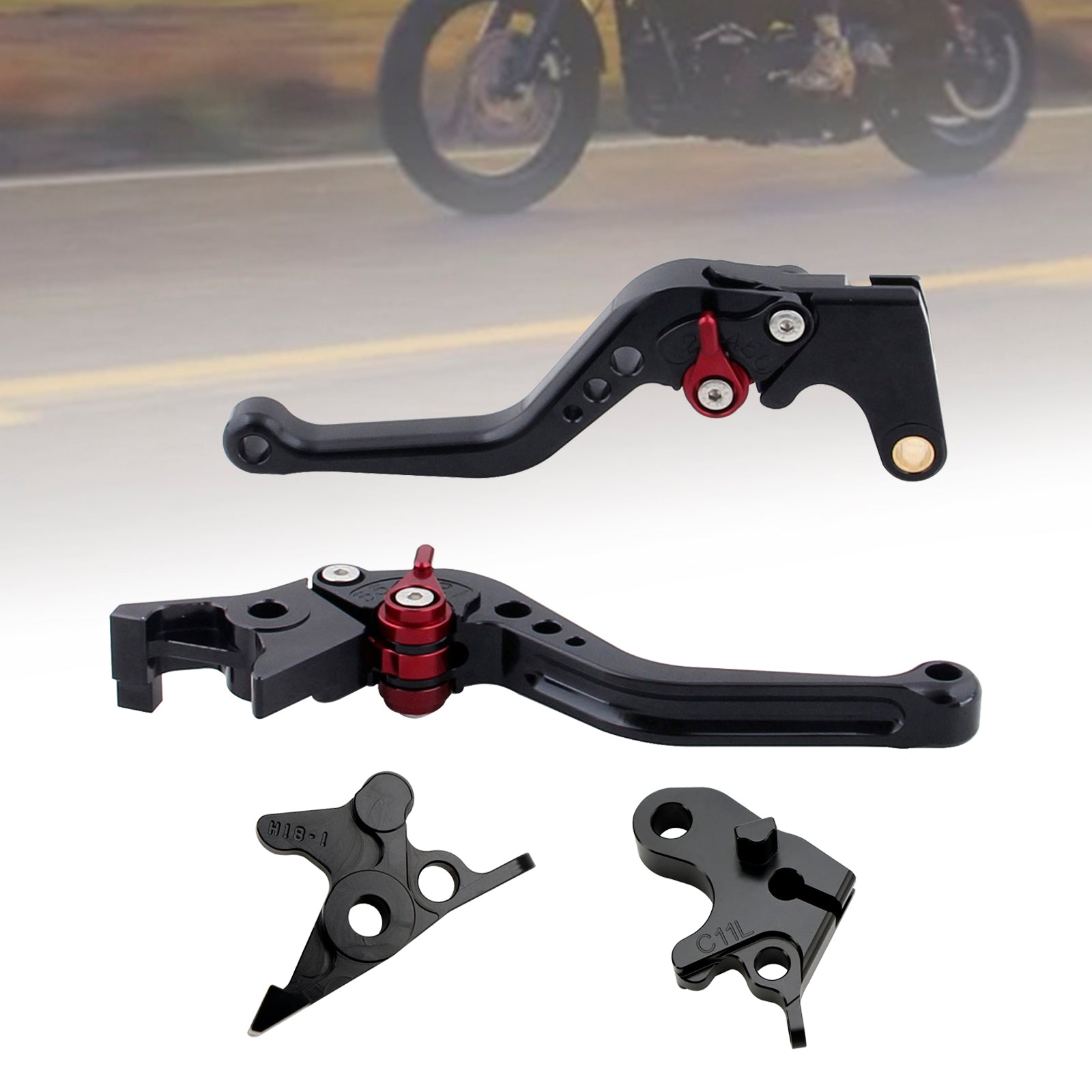 Krótka dźwignia hamulca i sprzęgła dla Honda CRF1100L Africa Twin 2020-2021