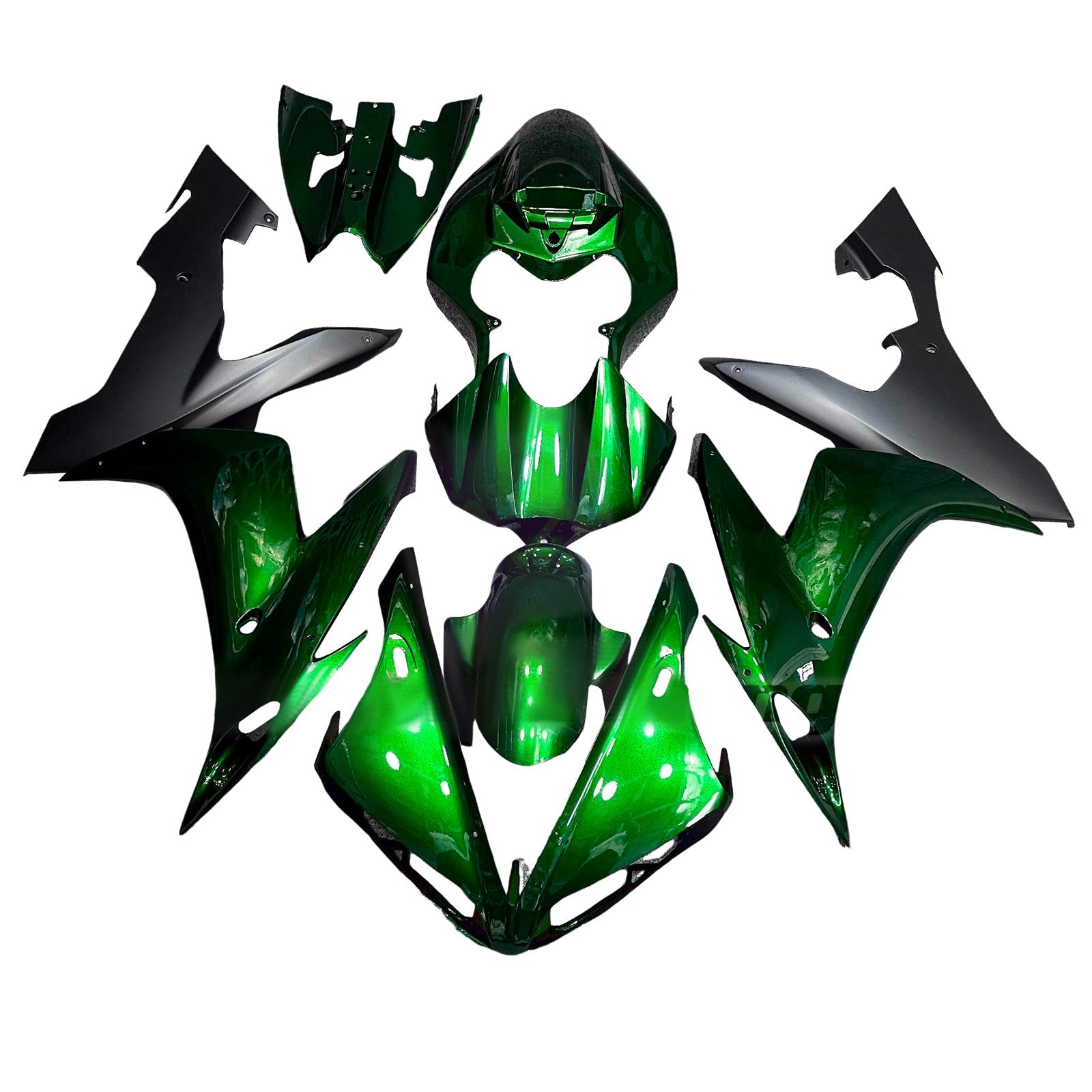 Kit carenatura iniettata in plastica ABS per Yamaha YZFR1 YZF-R1 2004-2006