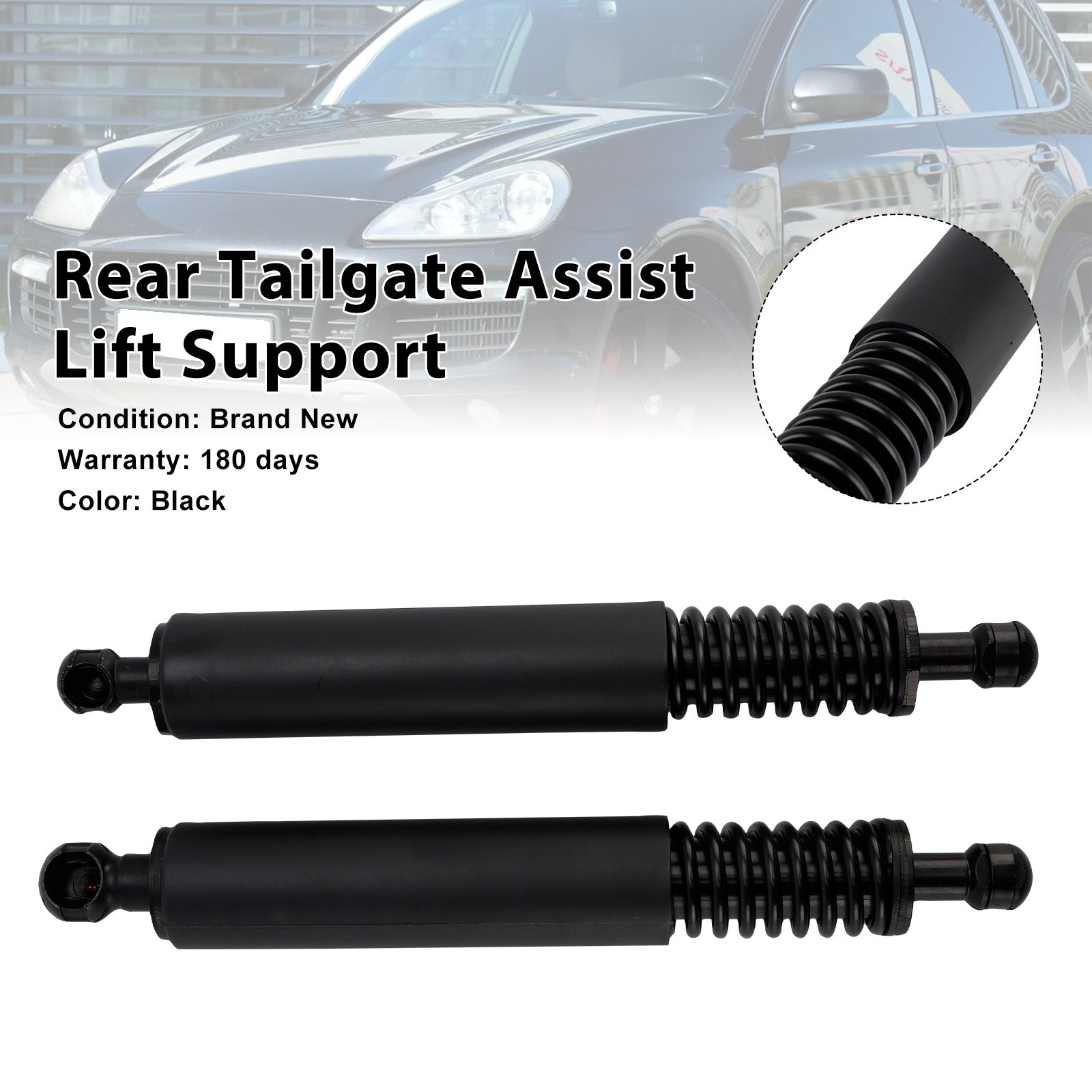 Achterklep Lift Assist 95551255006 Compatibel met Porsche Cayenne 955 9PA 2007-2010
